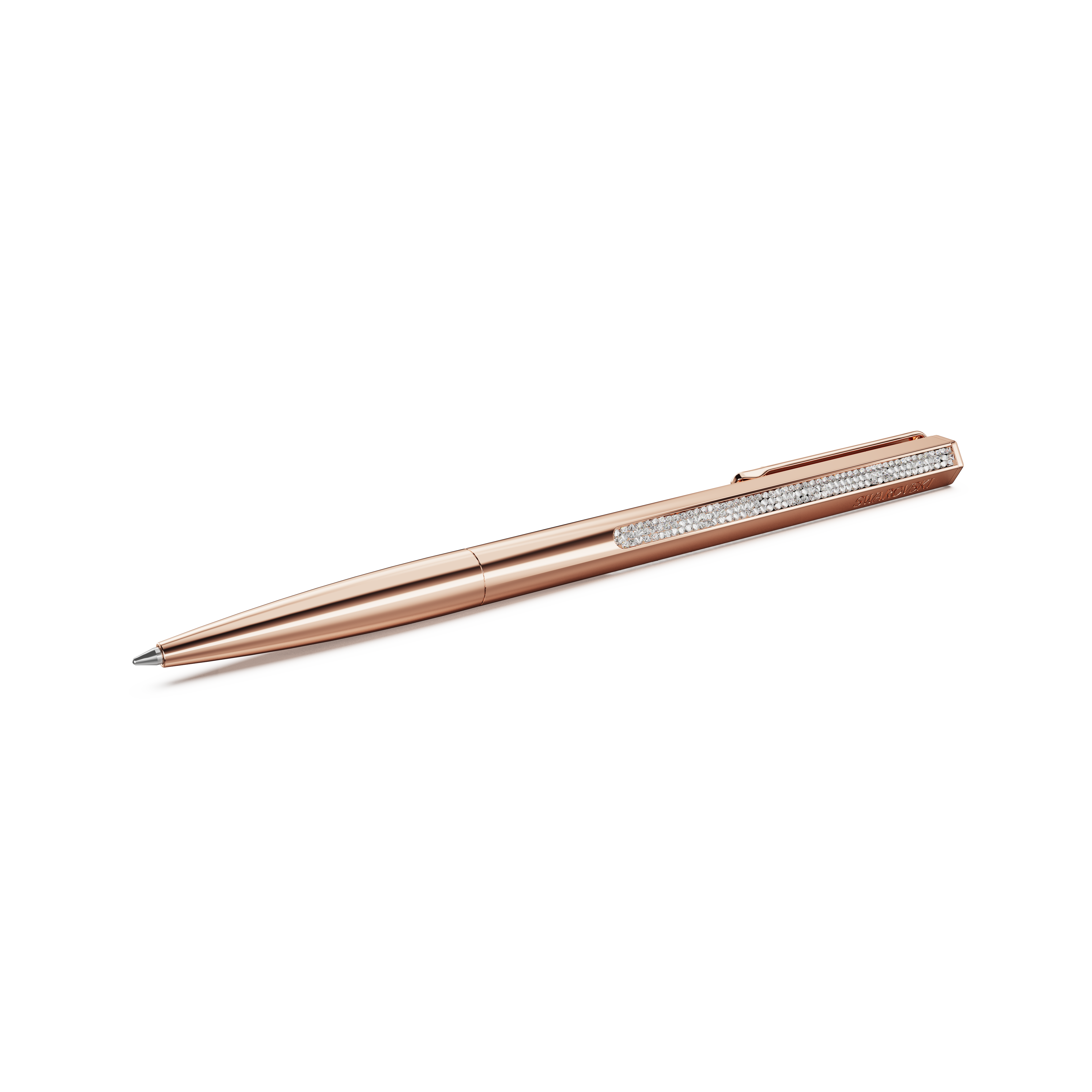 Swarovski Shimmer ballpoint pen, Rose gold tone, Rose gold-tone finish 5678182