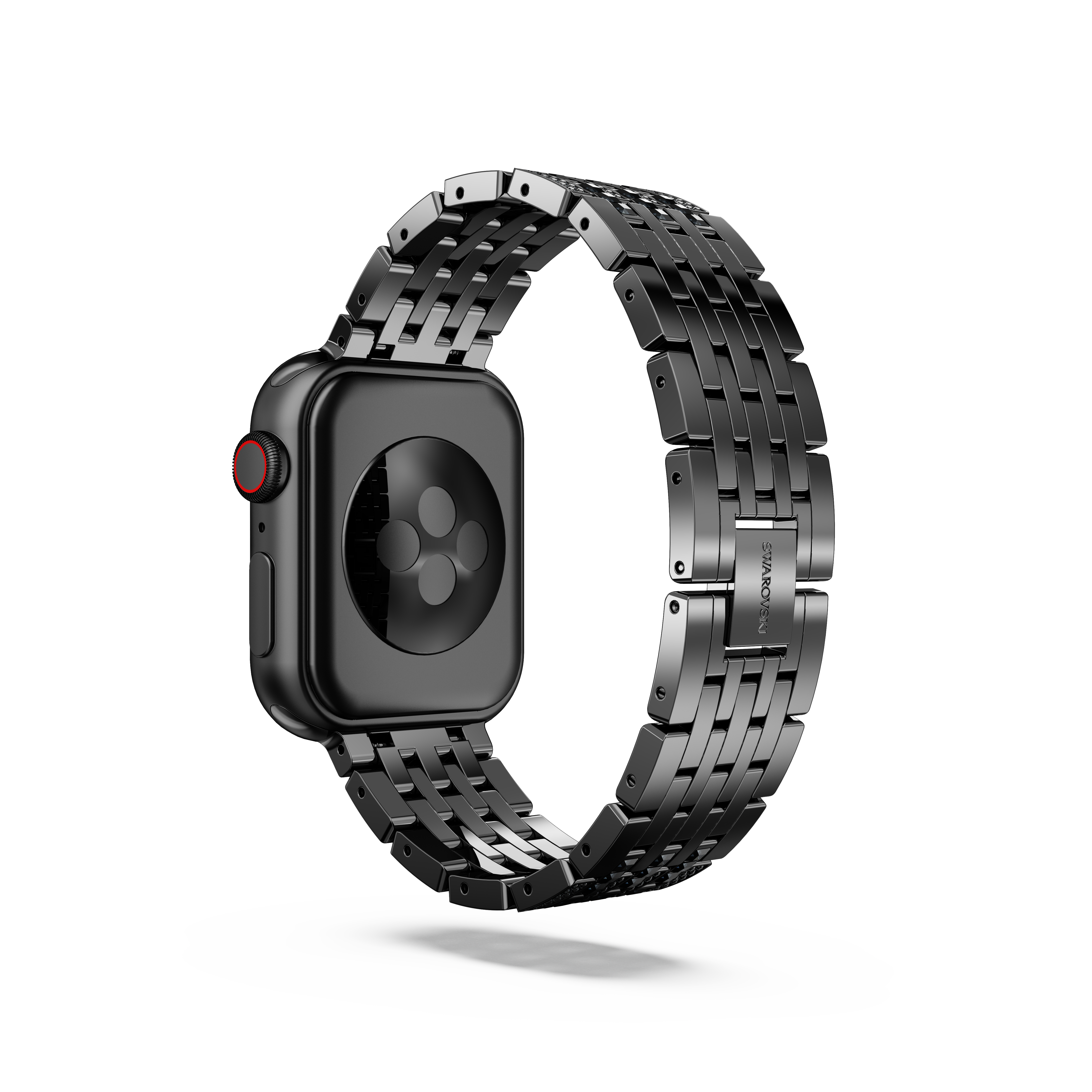 Swarovski Princess strap, For Apple Watch® 40mm & 41mm, Black, Black finish 5678675