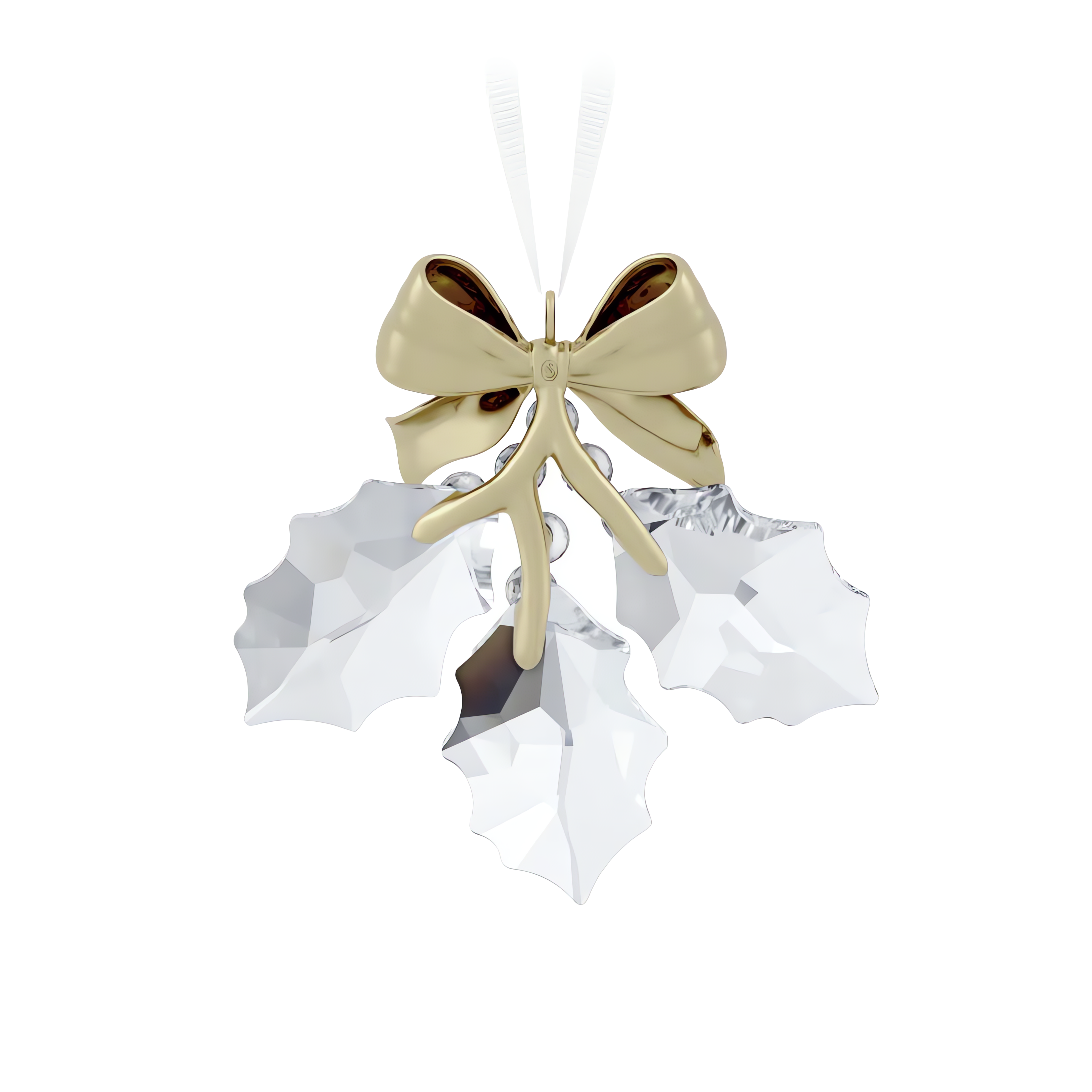 Swarovski Holiday Magic Holly Leaves Ornament 5685701