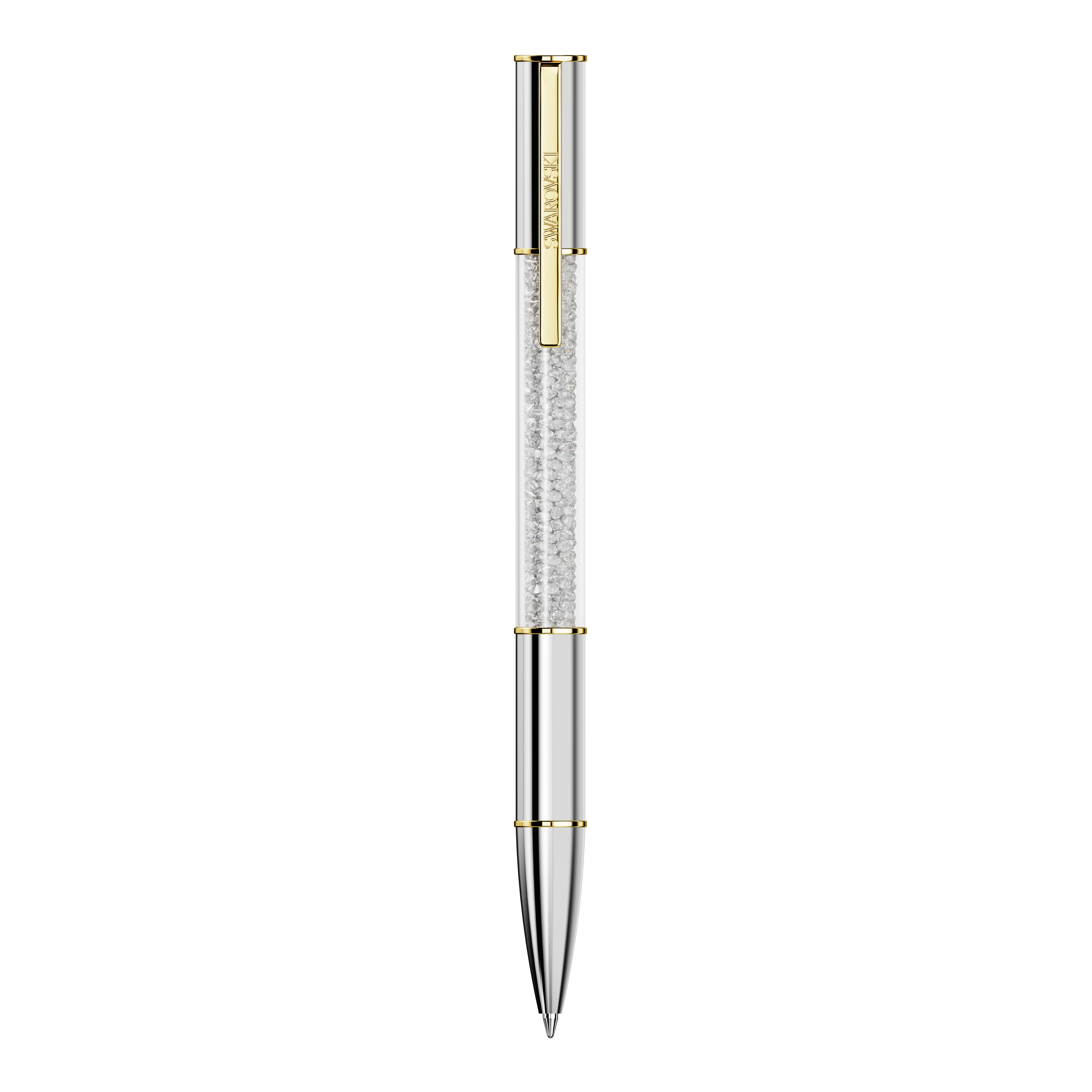 Swarovski Crystalline ballpoint pen, Silver tone, Mixed metal finish 5688637