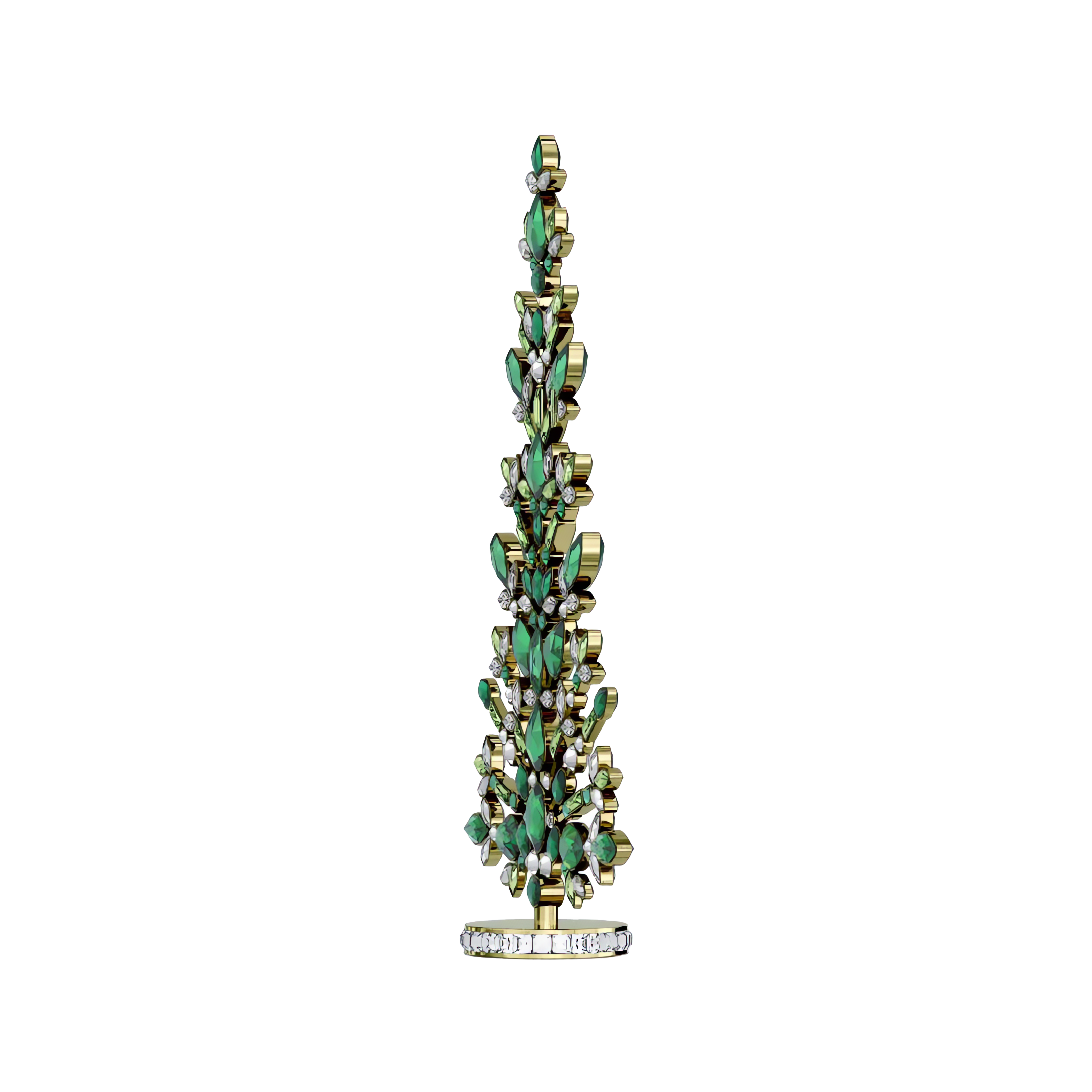 Swarovski Gema Holiday Tree, Green 5691040