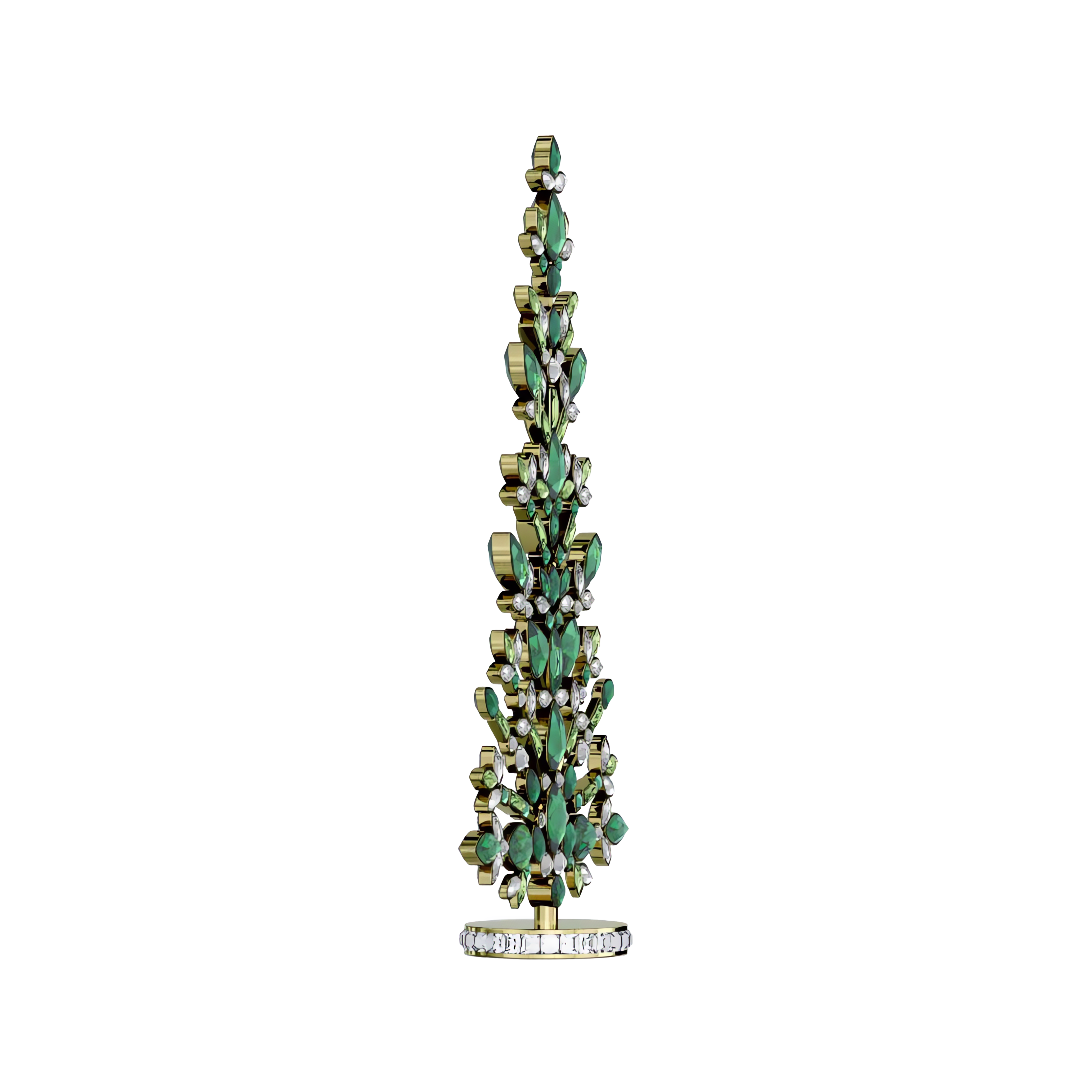 Swarovski Gema Holiday Tree, Green 5691040