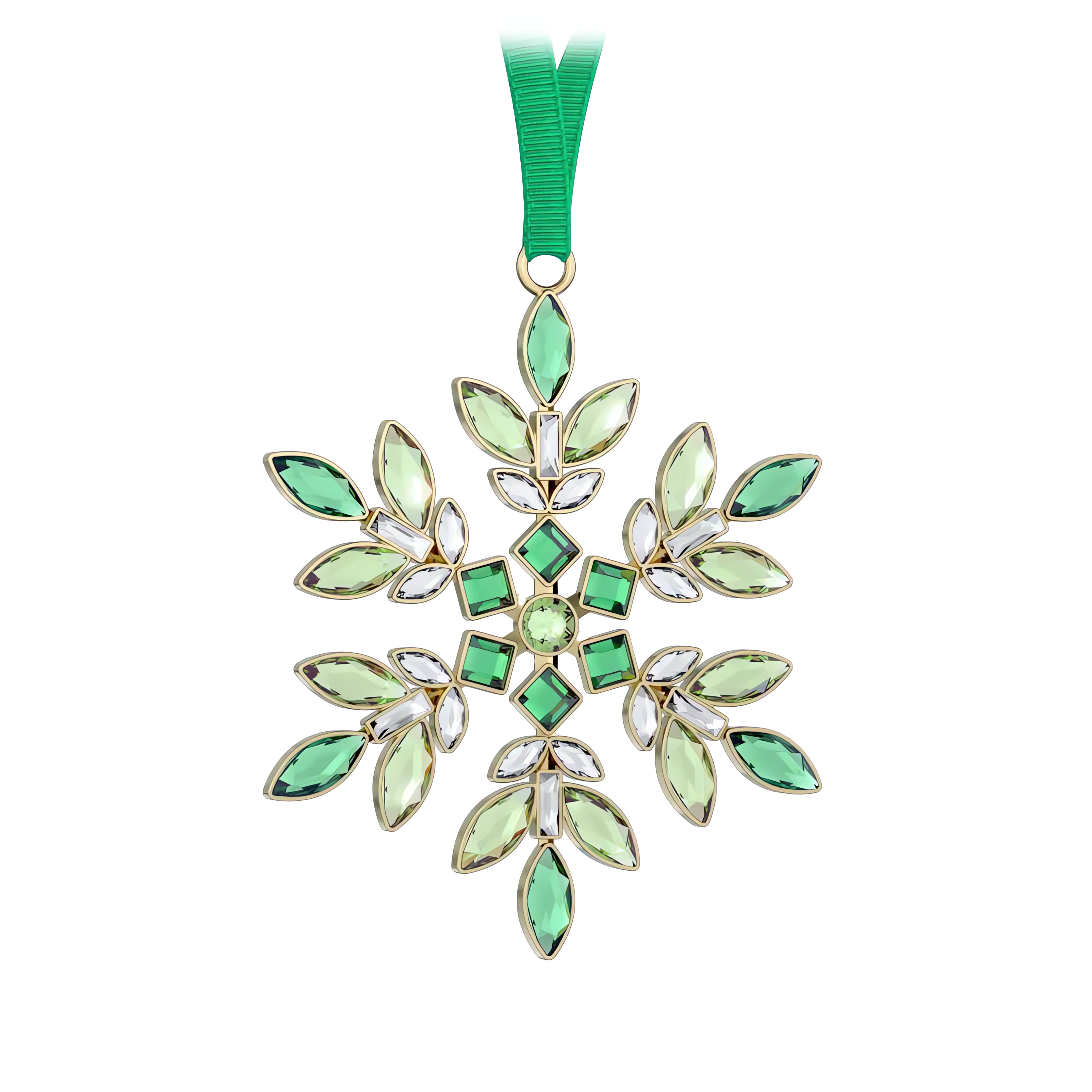 Swarovski Gema Holiday Ornament, Green 5691044