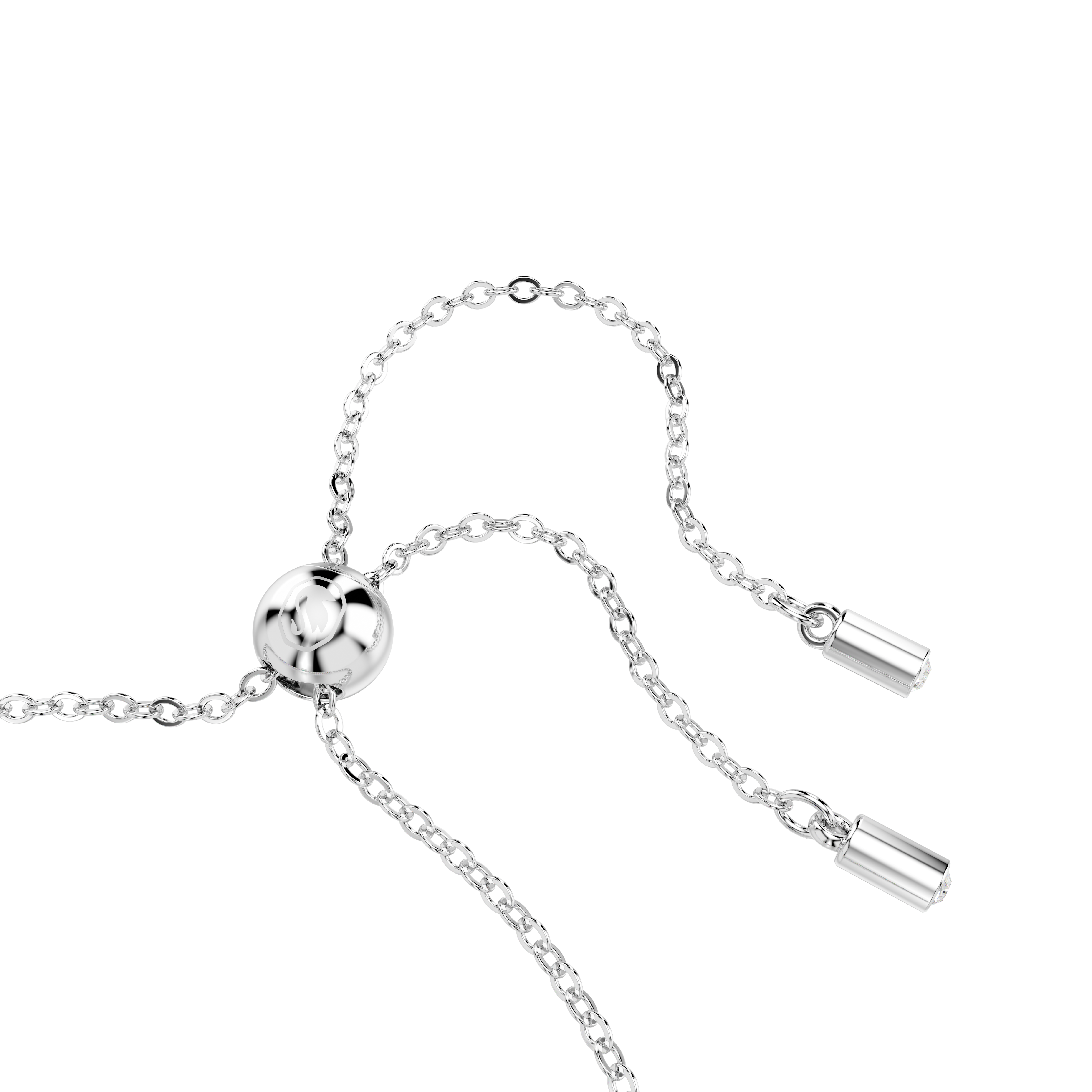 Swarovski Matrix Tennis bracelet, Mixed cuts, Green, Rhodium plated 5693411