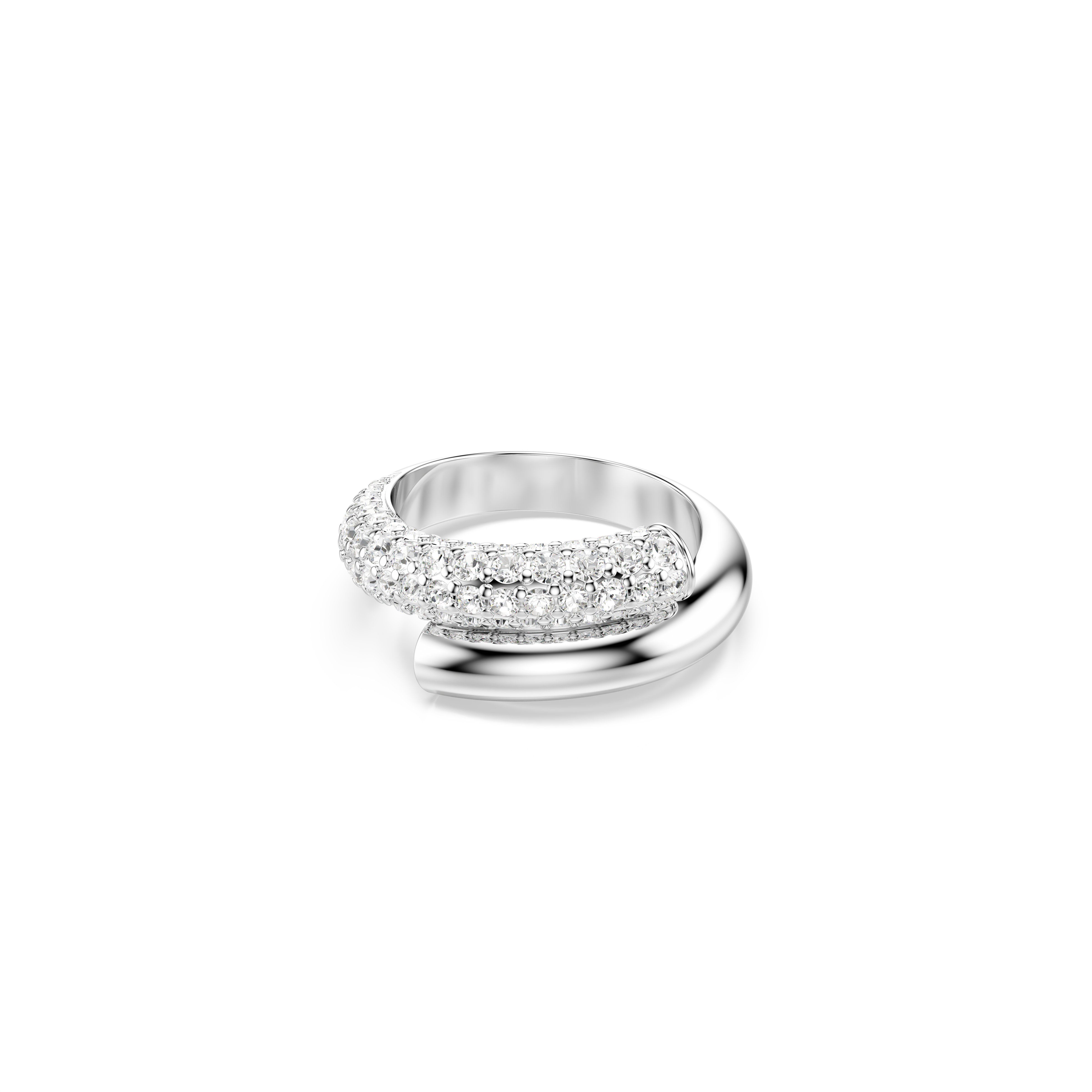 Swarovski Dextera ring, White, Rhodium plated 5695936