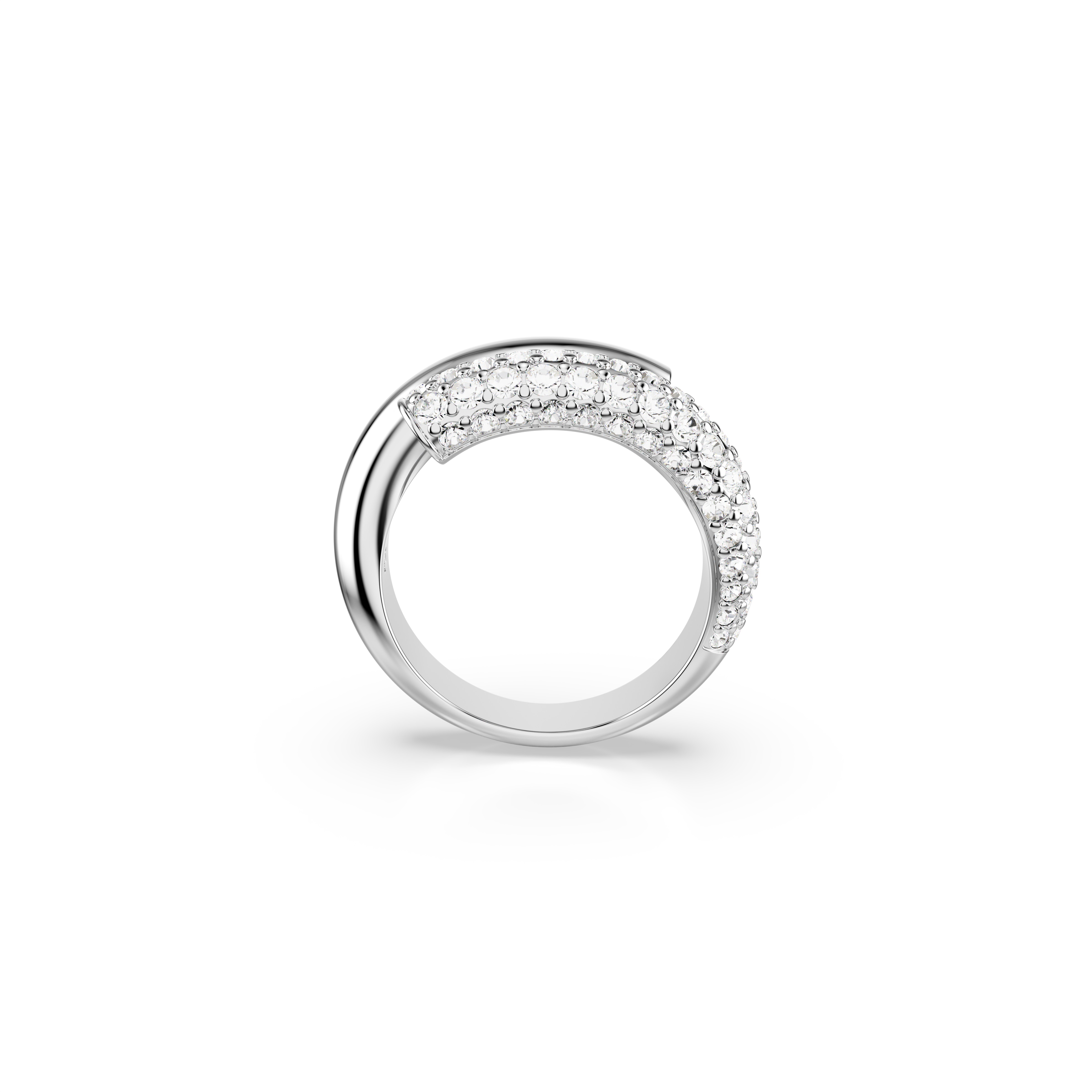 Swarovski Dextera ring, White, Rhodium plated 5695936