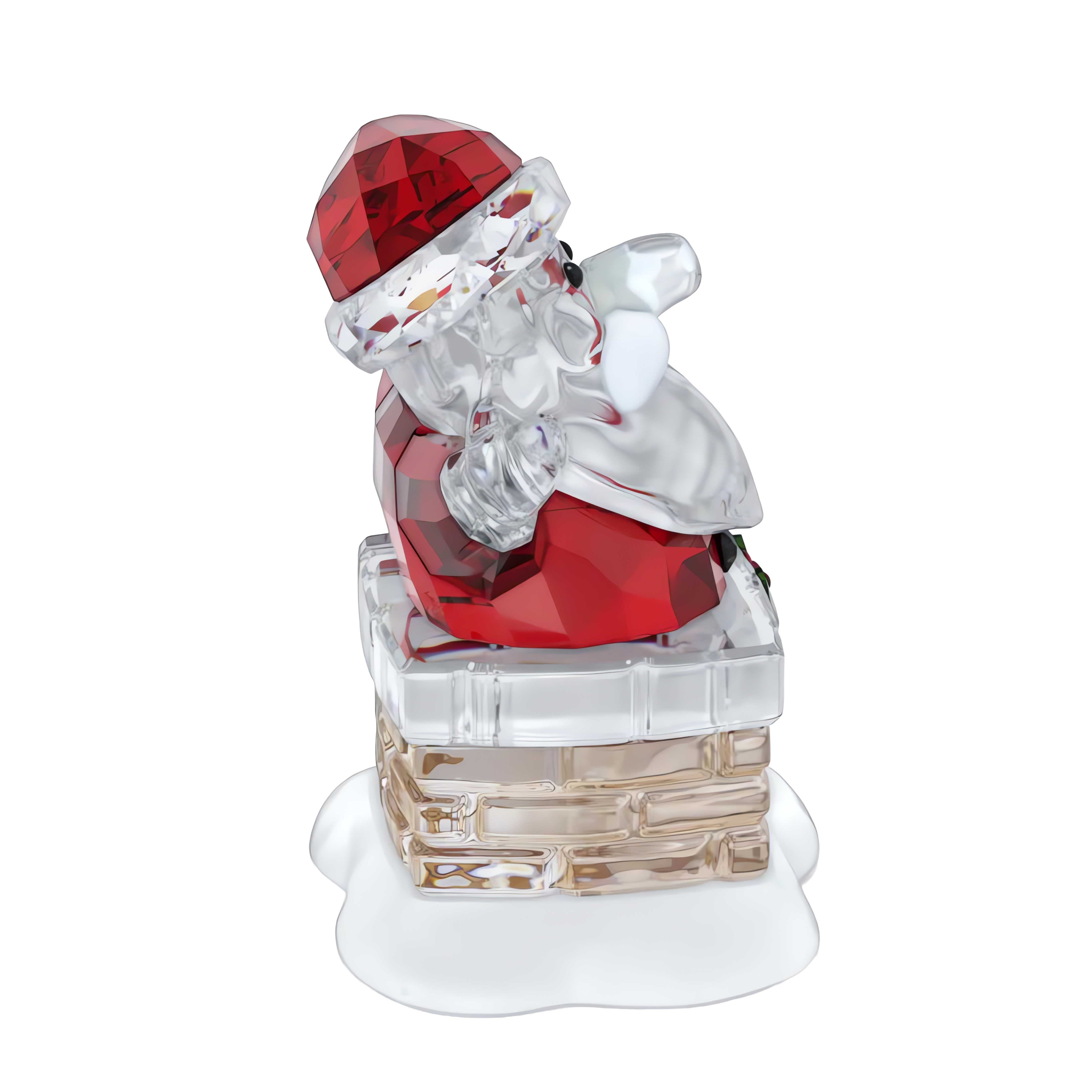 Swarovski Holiday Cheers Santa Claus and Chimney 5701507