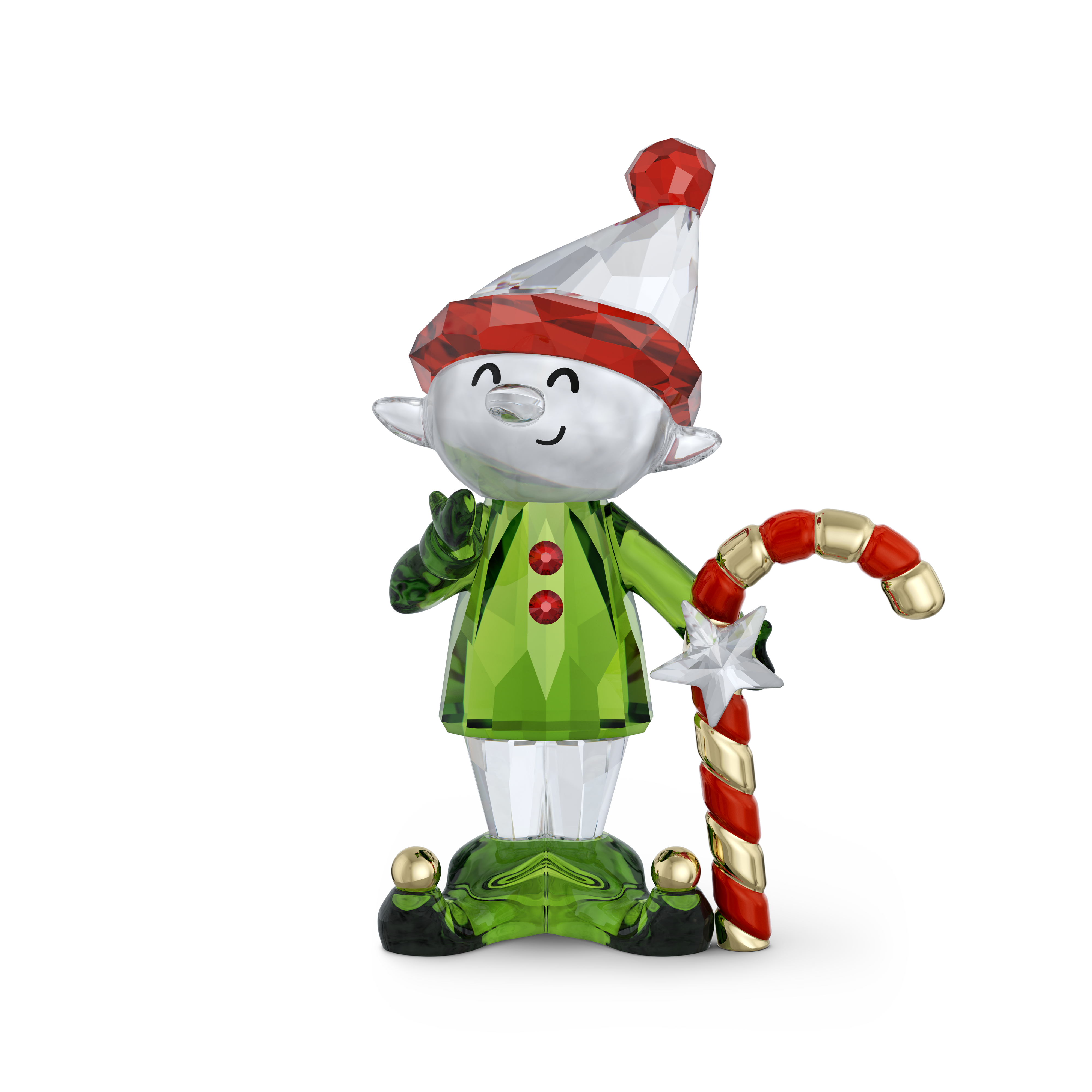 Swarovski Holiday Cheers Dulcis Elf and Candy Cane 5701852