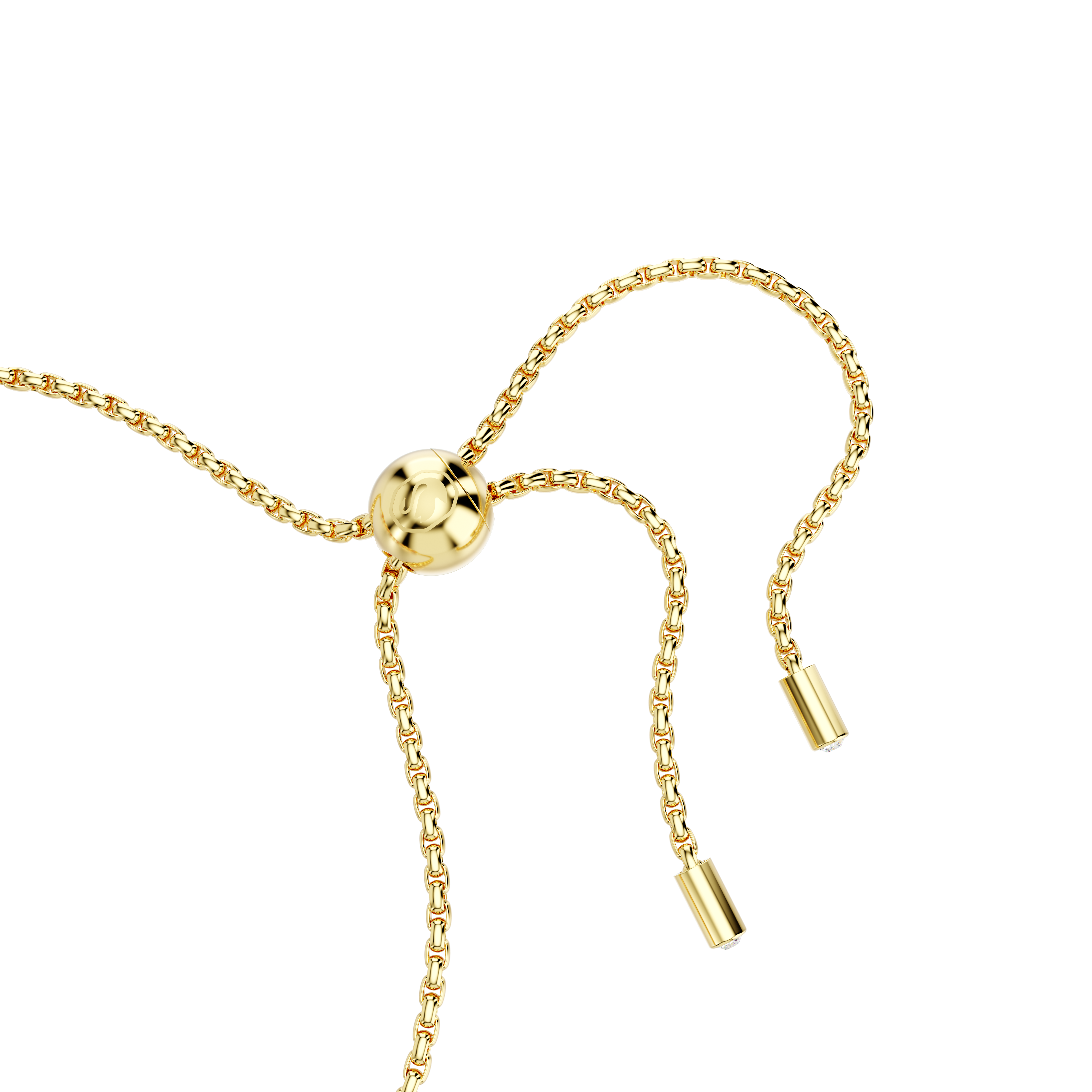 Swarovski Matrix Tennis bracelet, Pear cut, Pink, Gold-tone plated 5707187