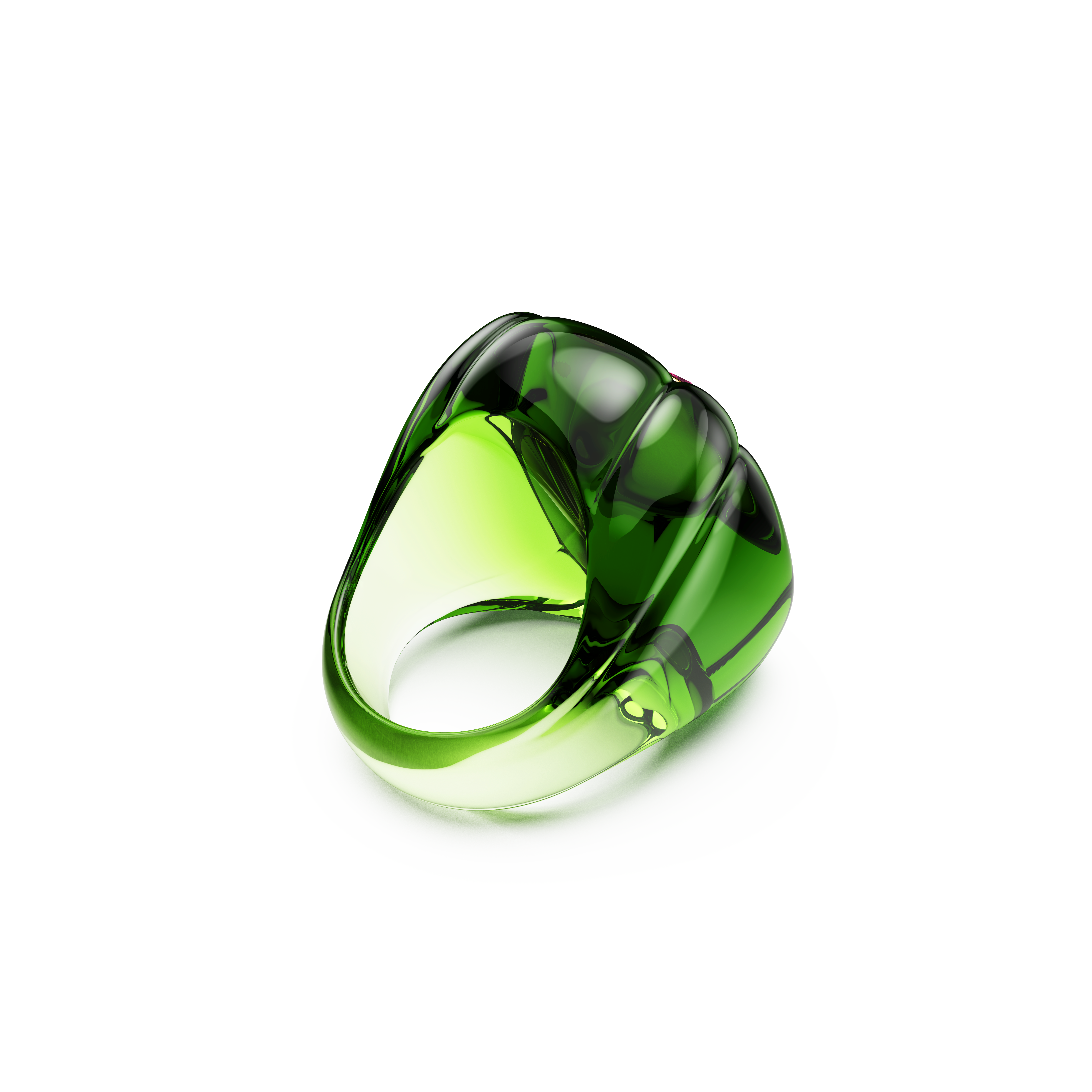 Swarovski Dulcis cocktail ring, Cushion cut, Pavé, Multicolored 5709971