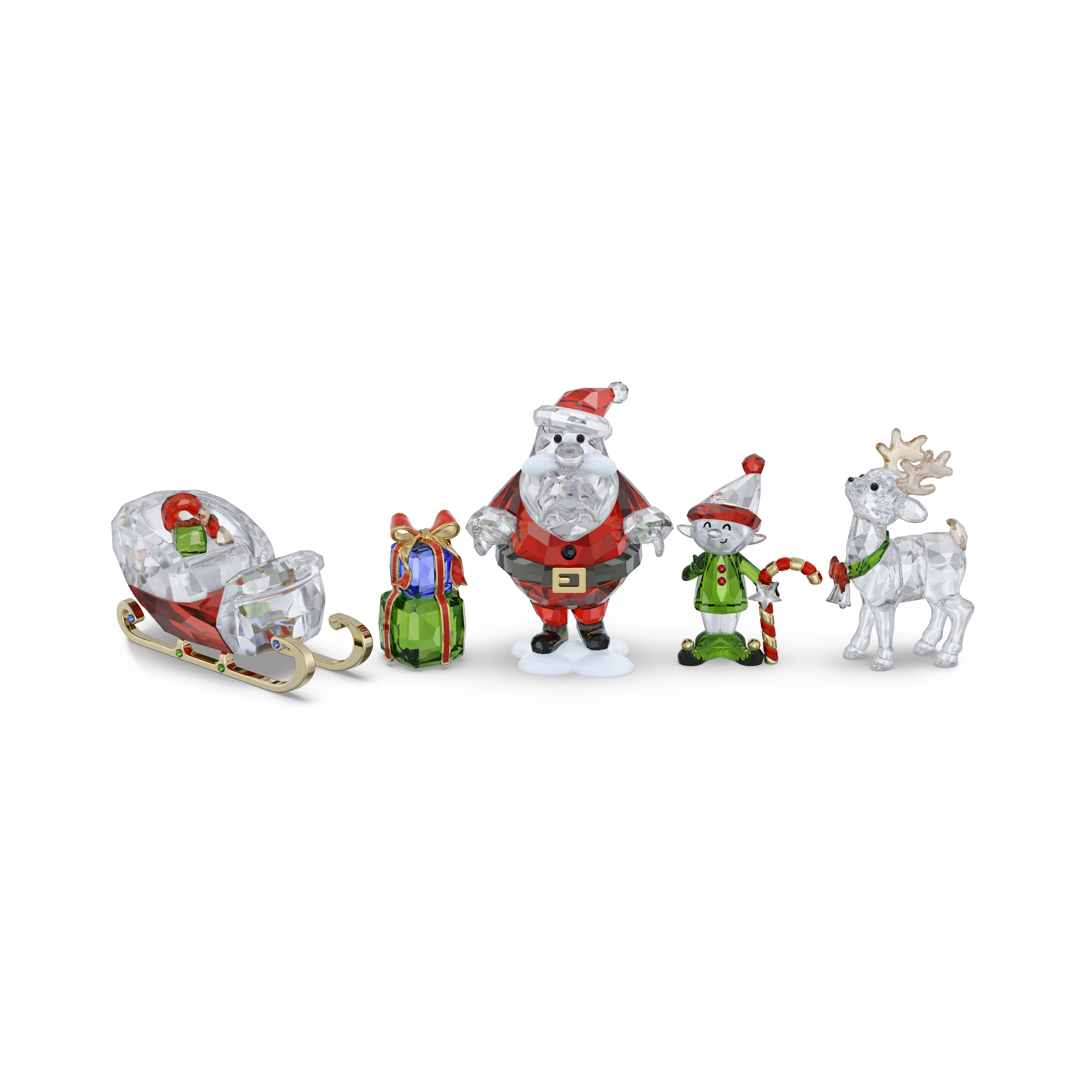 Swarovski Holiday Cheers Santa Story Set 5713797