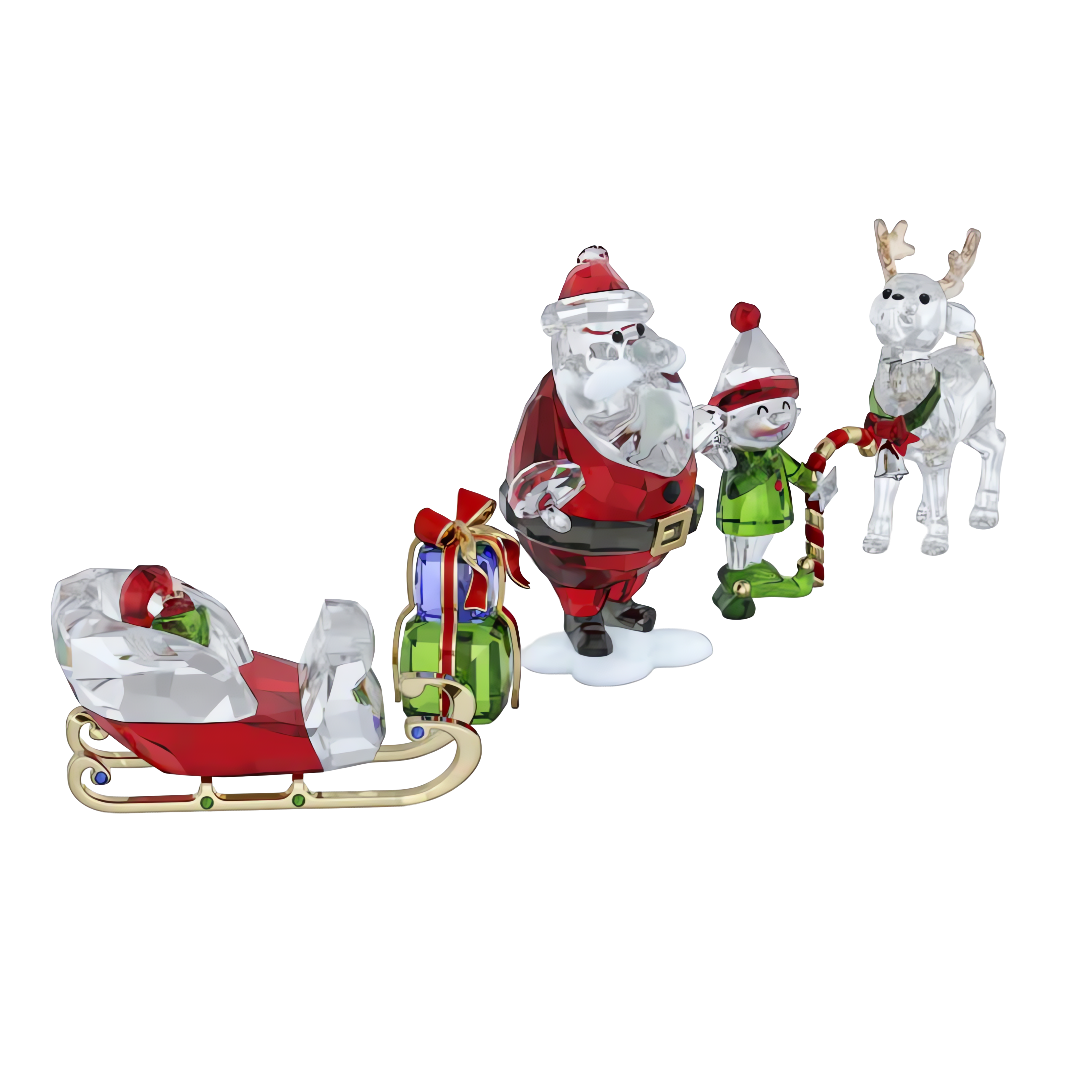Swarovski Holiday Cheers Santa Story Set 5713797