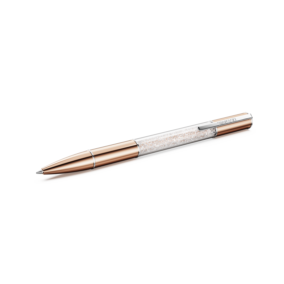 Swarovski Crystalline ballpoint pen, Rose gold tone, Rose gold-tone ...