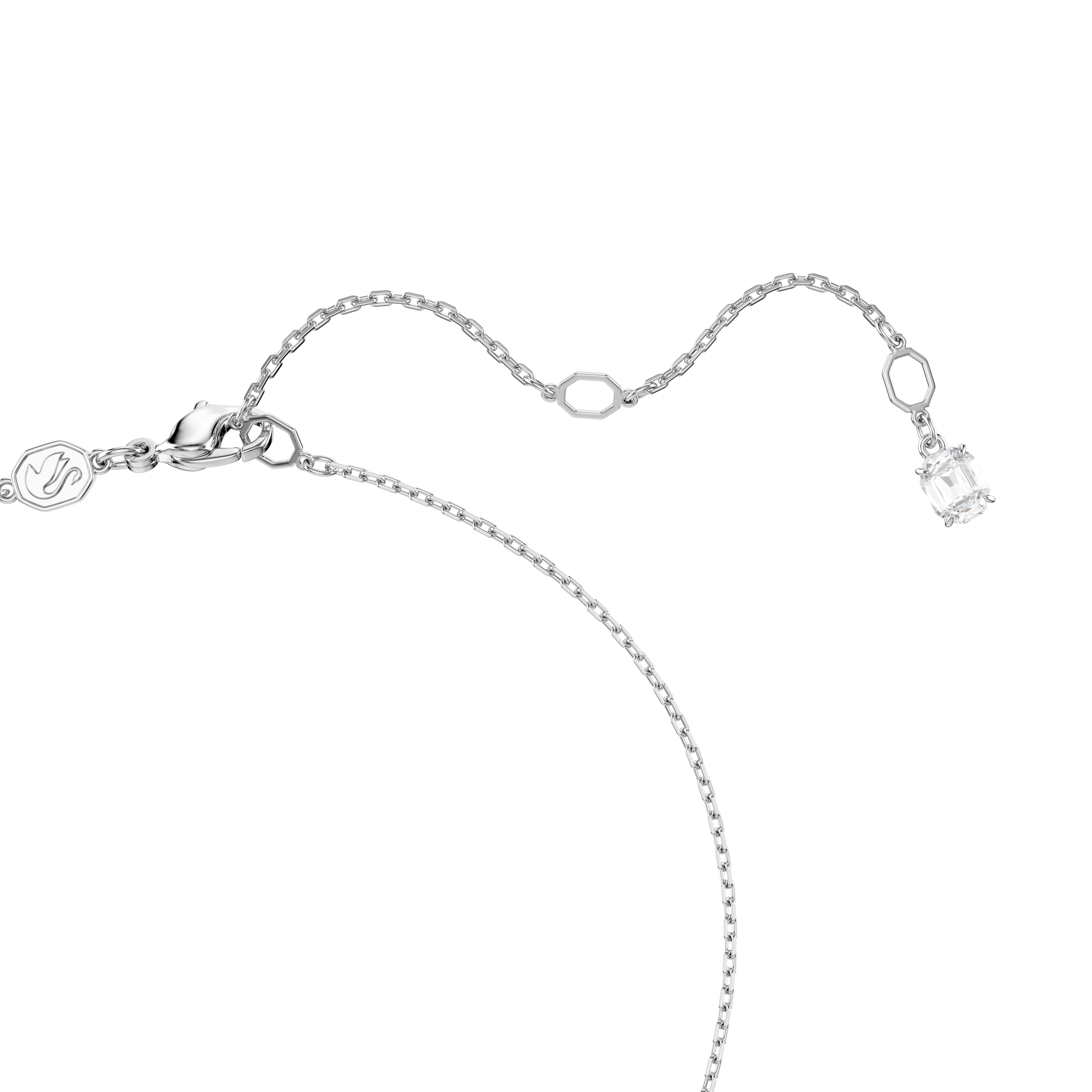 Swarovski Ariana Grande x Swarovski set, Mixed cuts, Heart, White, Rhodium plated 5720849