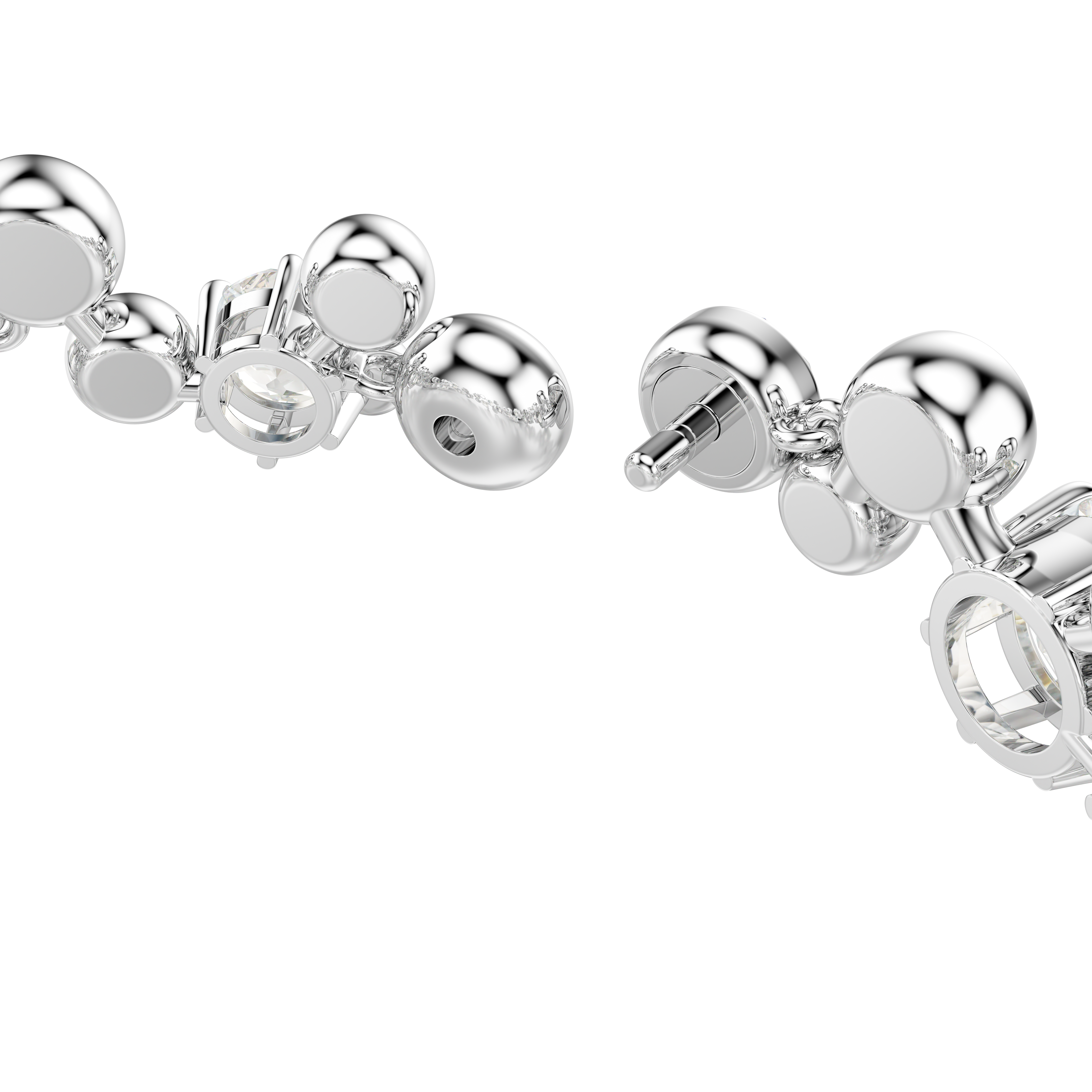 Swarovski Constella bracelet, Mixed cuts, White, Rhodium plated 5722469