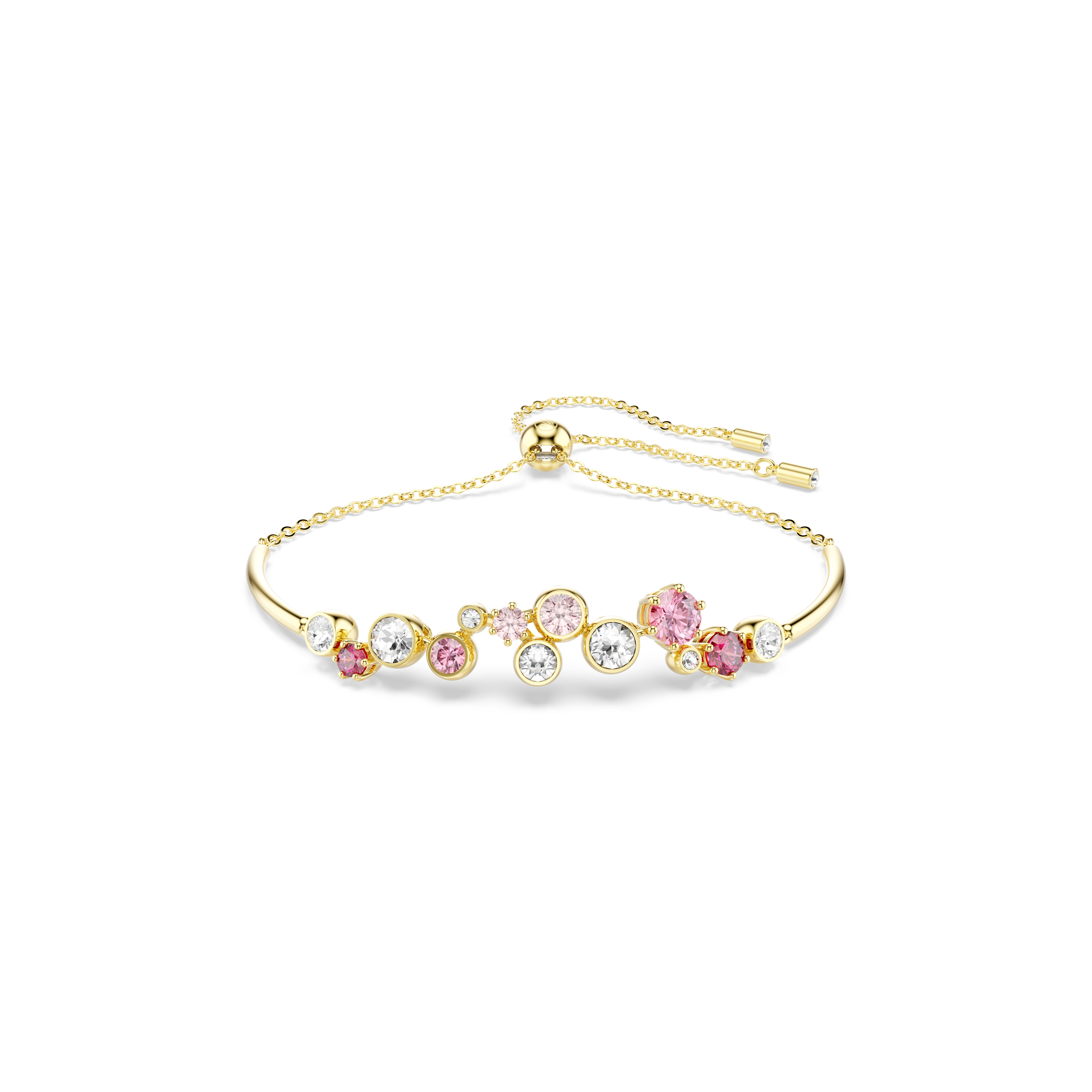 Swarovski Constella bracelet, Mixed cuts, Multicolored, Gold-tone plated 5722476