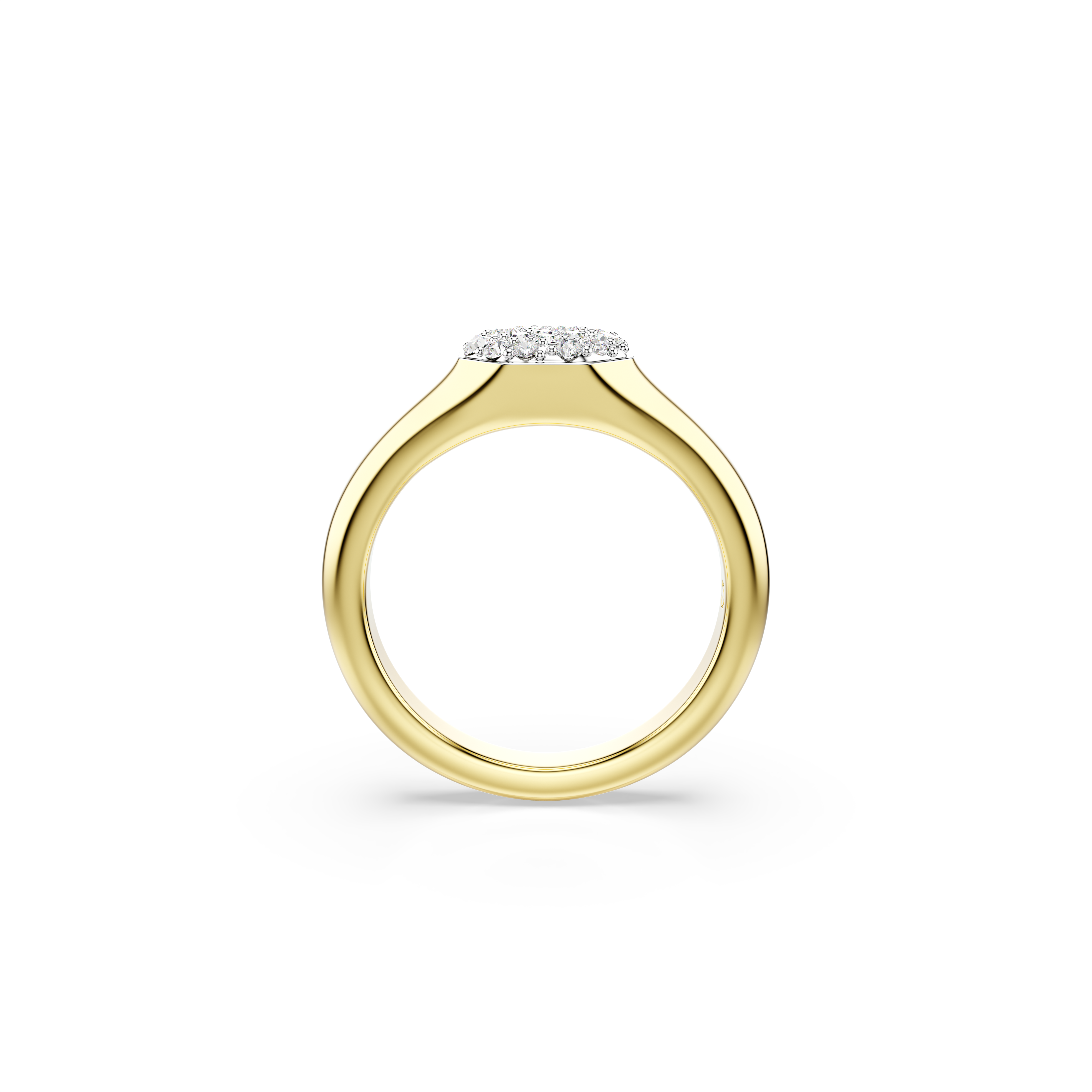 Swarovski Dextera ring, Mixed cuts, White, Gold-tone plated 5732850