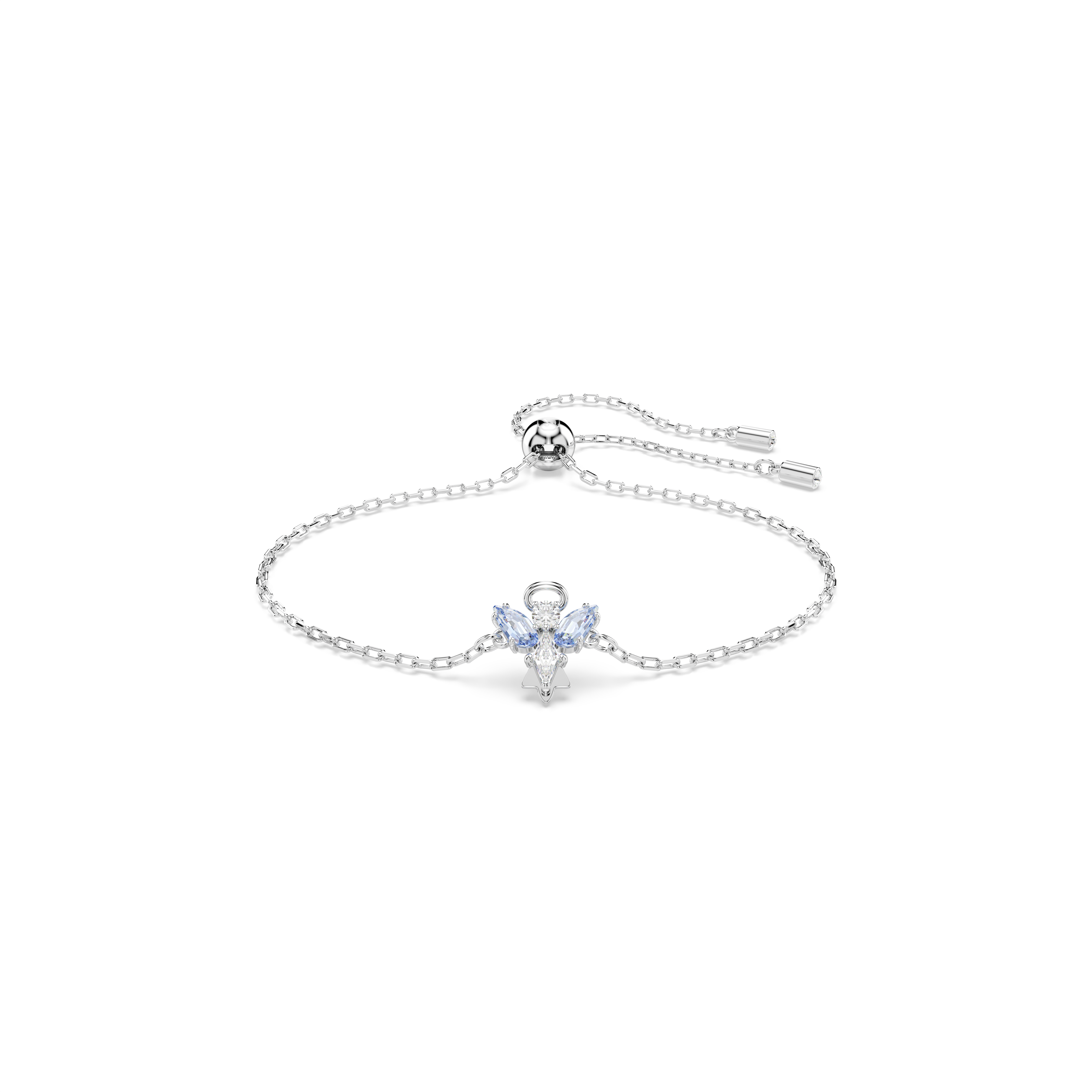 Swarovski Magic bracelet, Angel, Blue, Rhodium plated 5734263