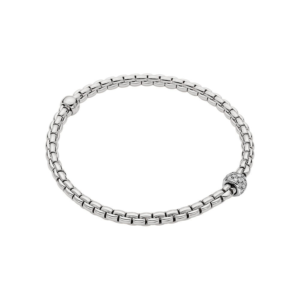 Fope Eka Tiny Flex'it Bracelet 733B PAVEMW