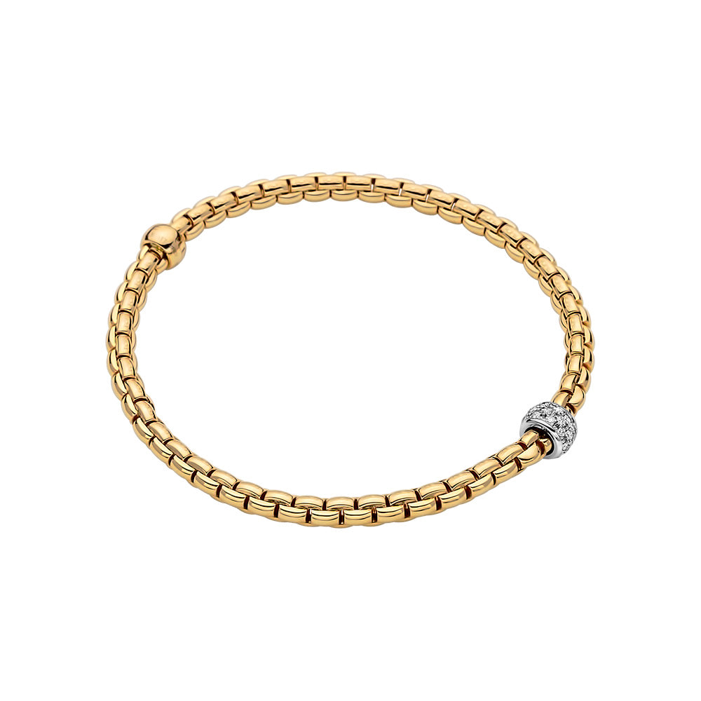 Fope Eka Tiny Flex'it Bracelet 733B PAVEMY