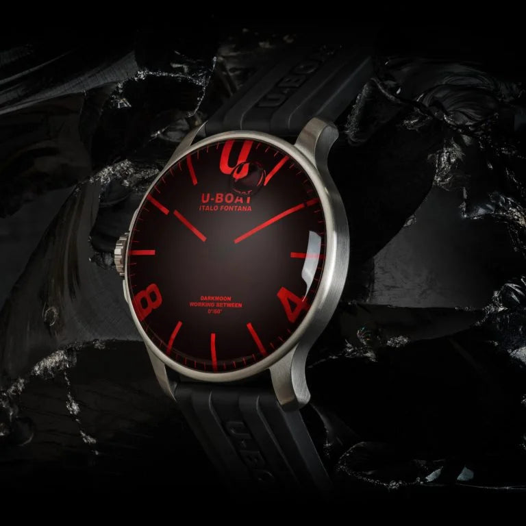 U-Boat Darkmoon 40mm SS Red Glass (9305) - Image 4