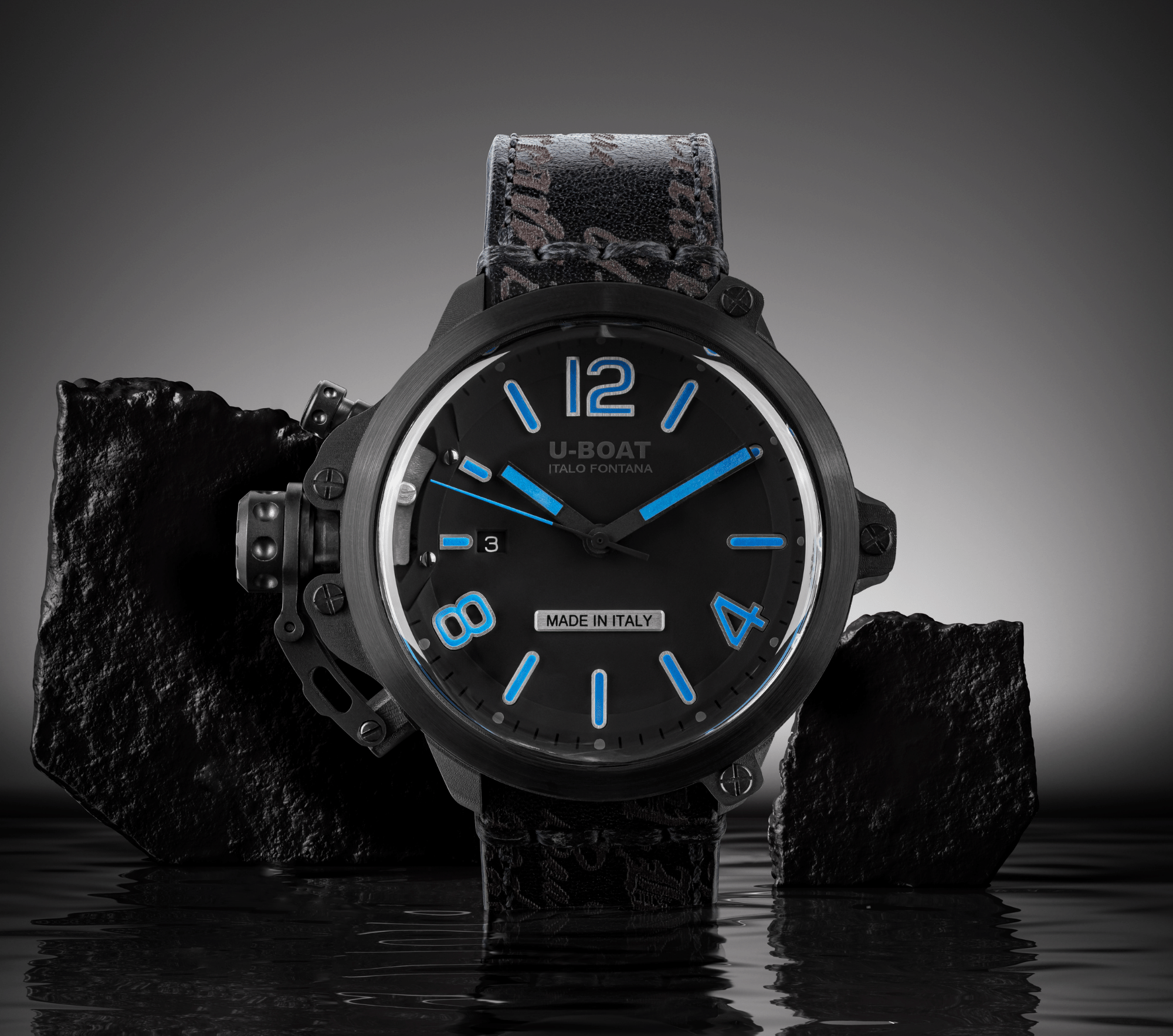 CAPSULE 50MM PVD BK BL