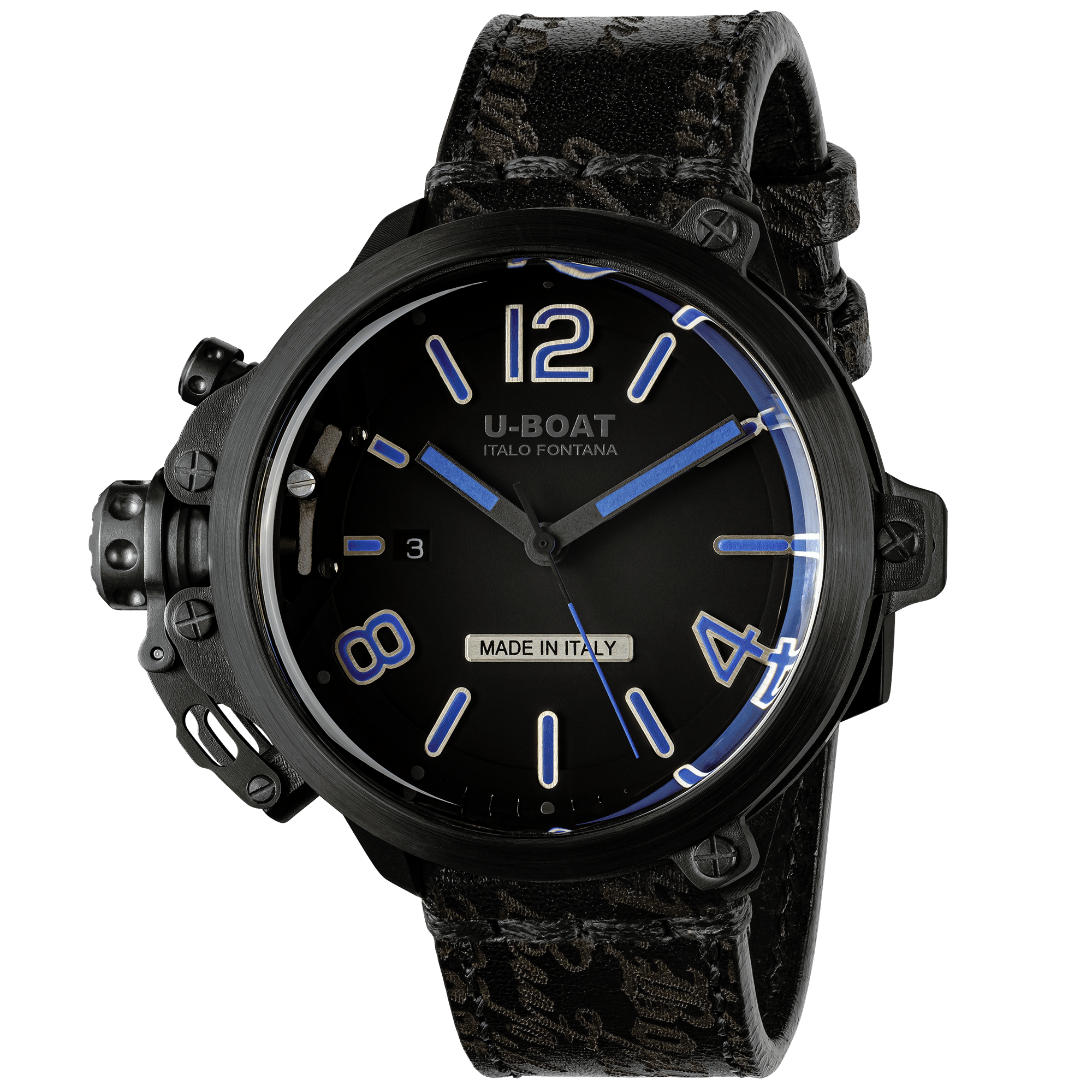 CAPSULE 50MM PVD BK BL