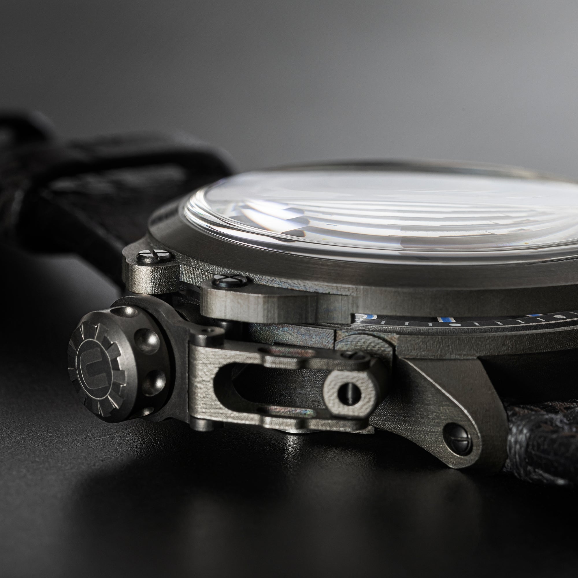 CAPSULE 45MM PVD BK BL
