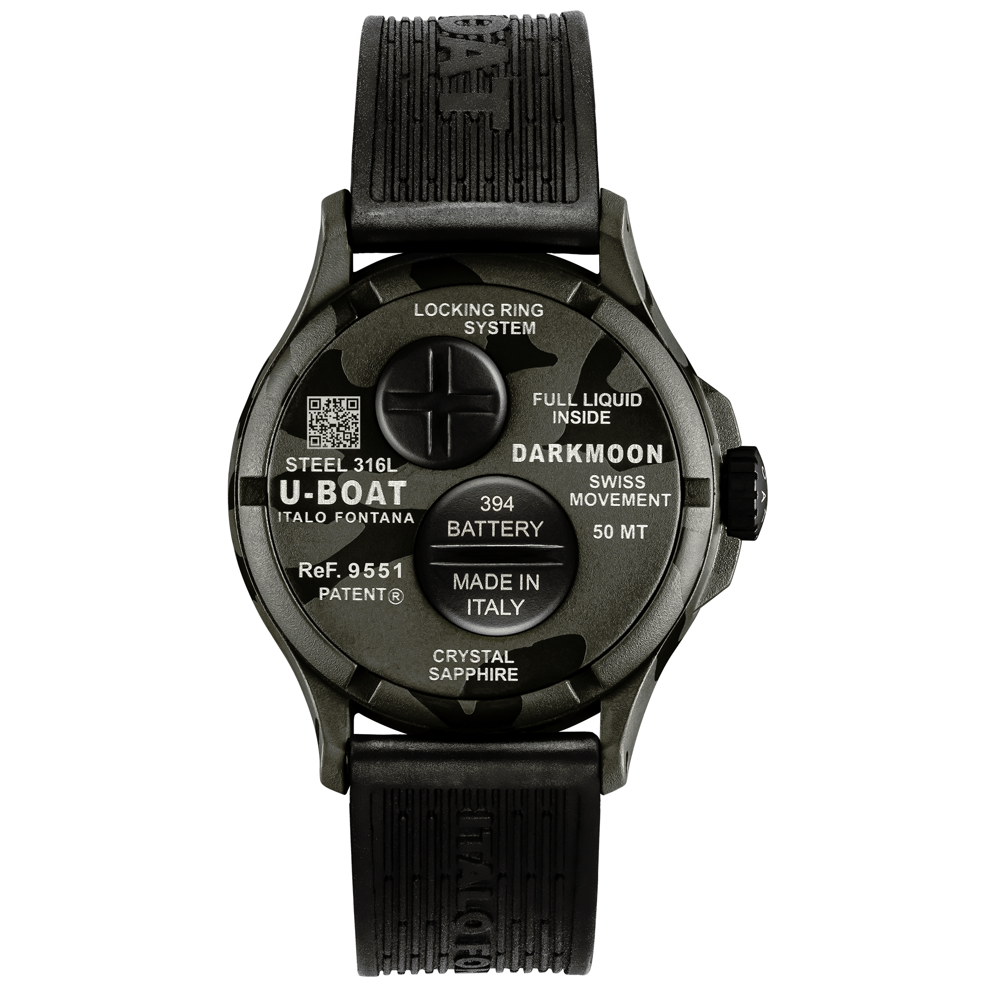 DARKMOON 40 MM BK GREY CURVED CAMOUFLAGE - Image 2