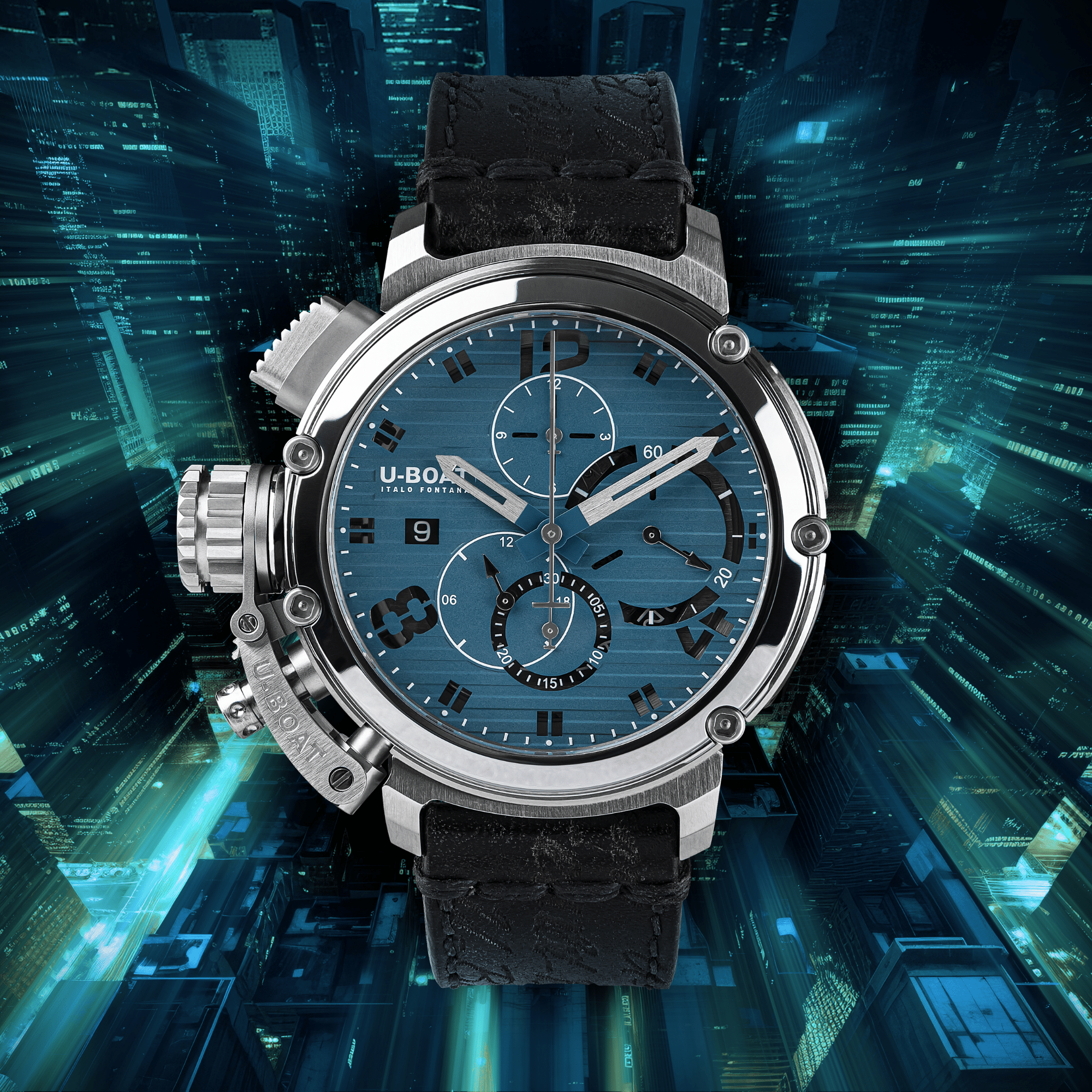CHIMERA 46MM CHRONO SS BLU - Image 3