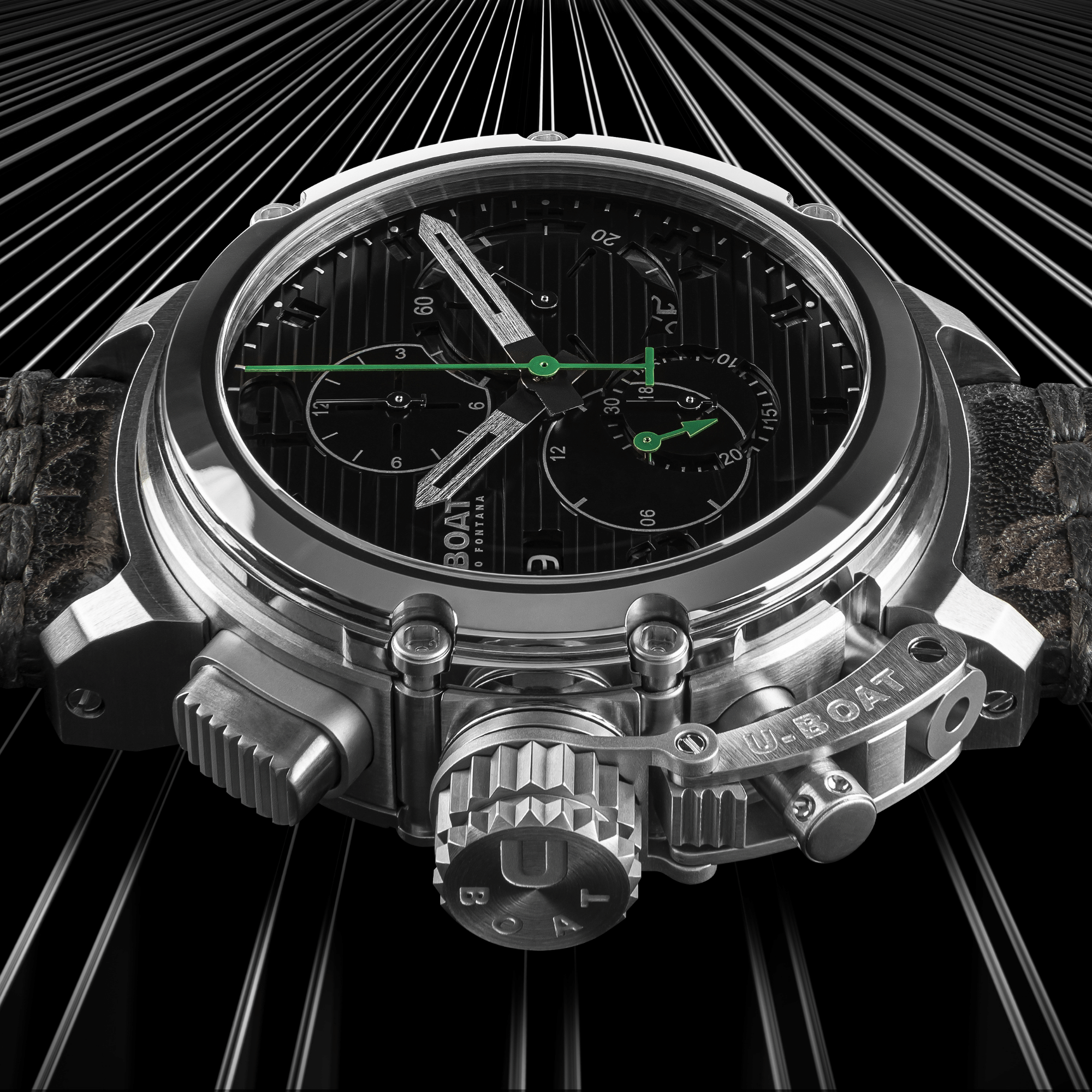 CHIMERA 46MM CHRONO SS NERO