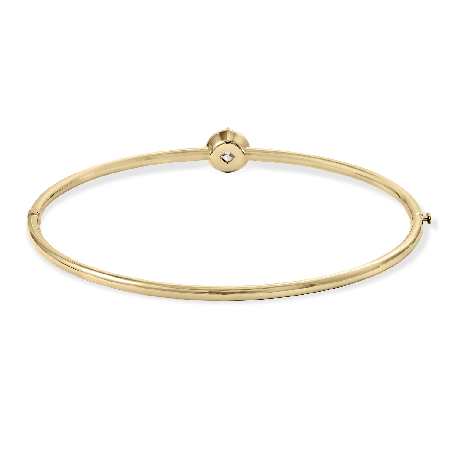 Clarity Diamond™ Signature Lab Grown Round Diamond Hinged Bangle