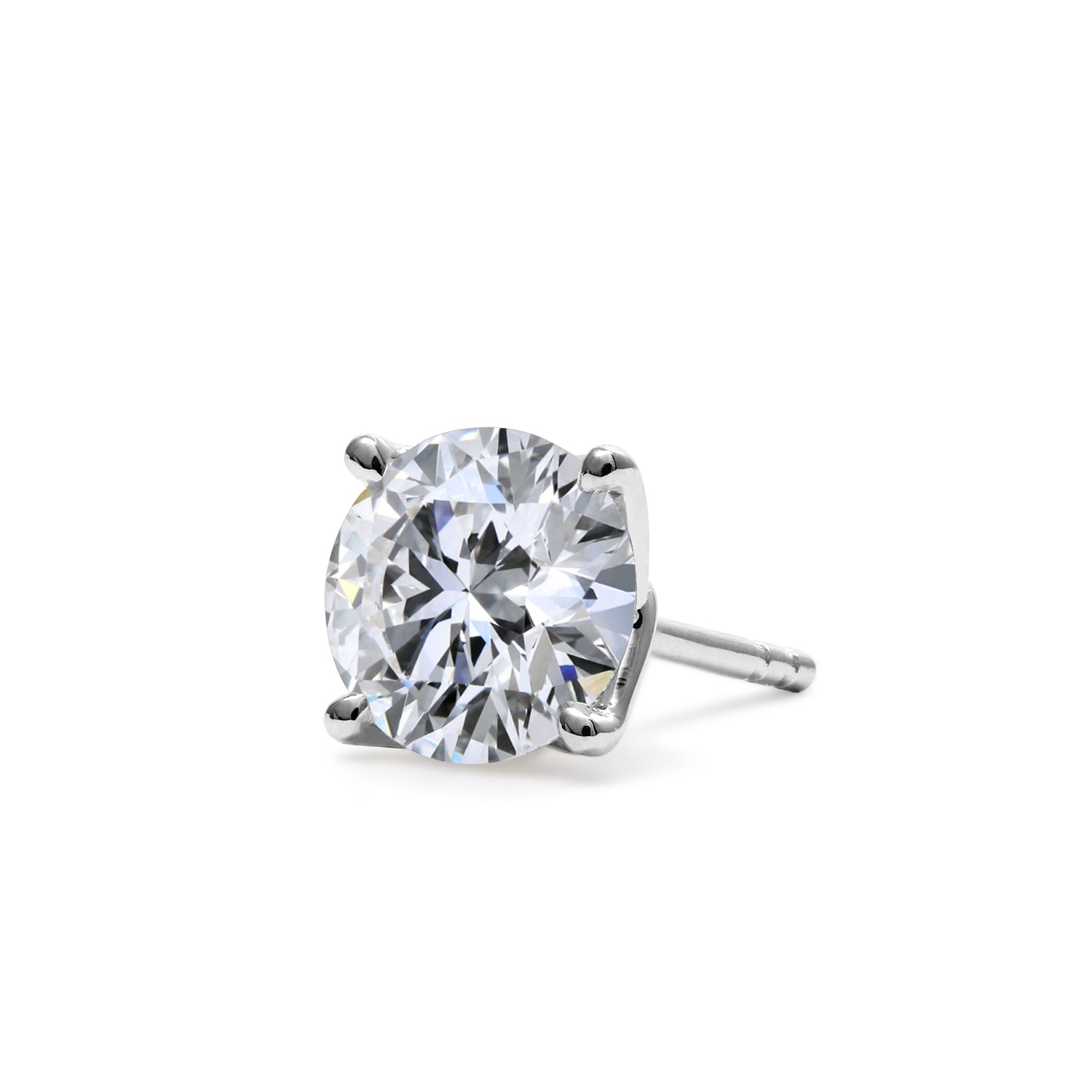 Clarity Diamond™ Signature Round Diamond Stud Earrings