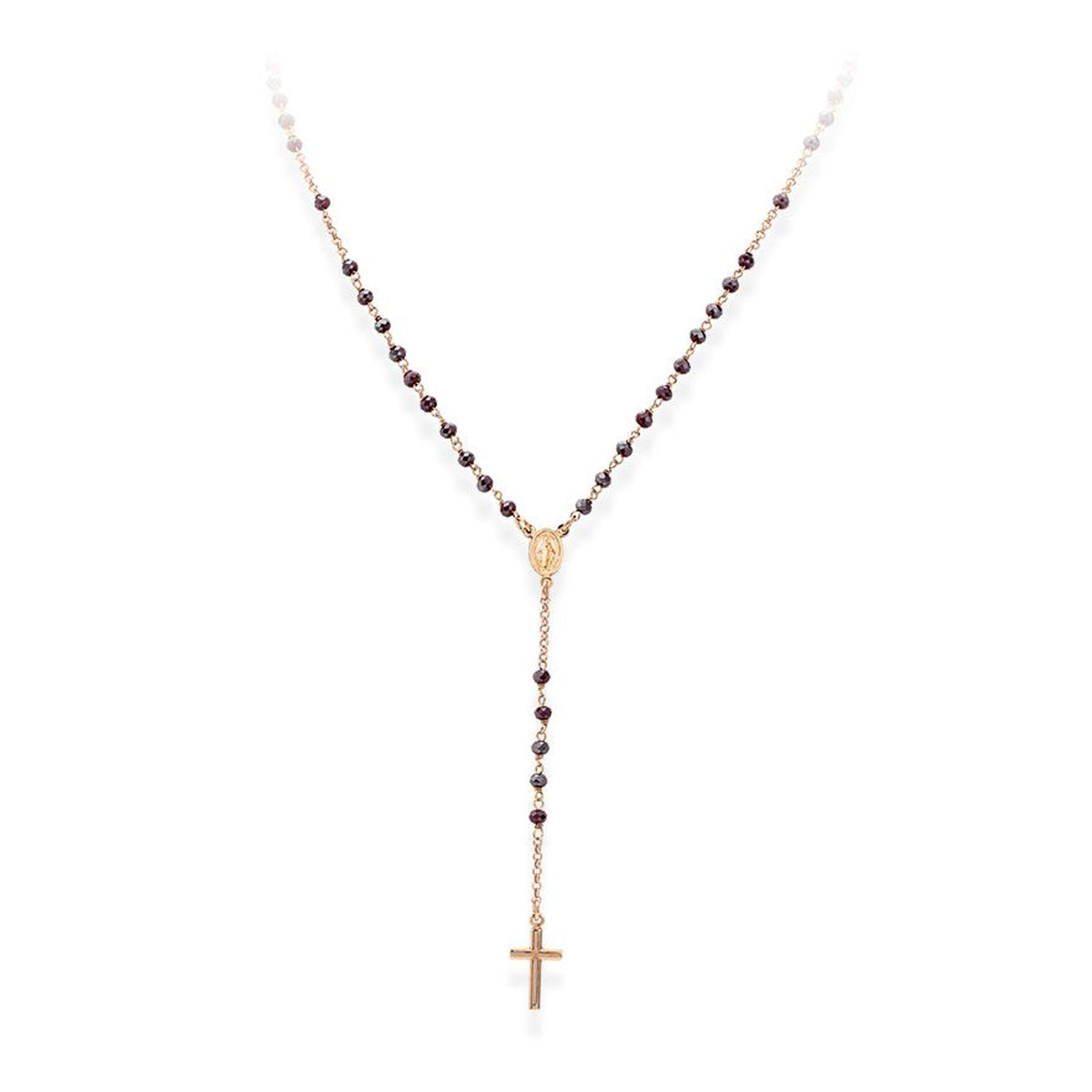 AMEN ROSE ROSARY CRYSTAL CRORA4