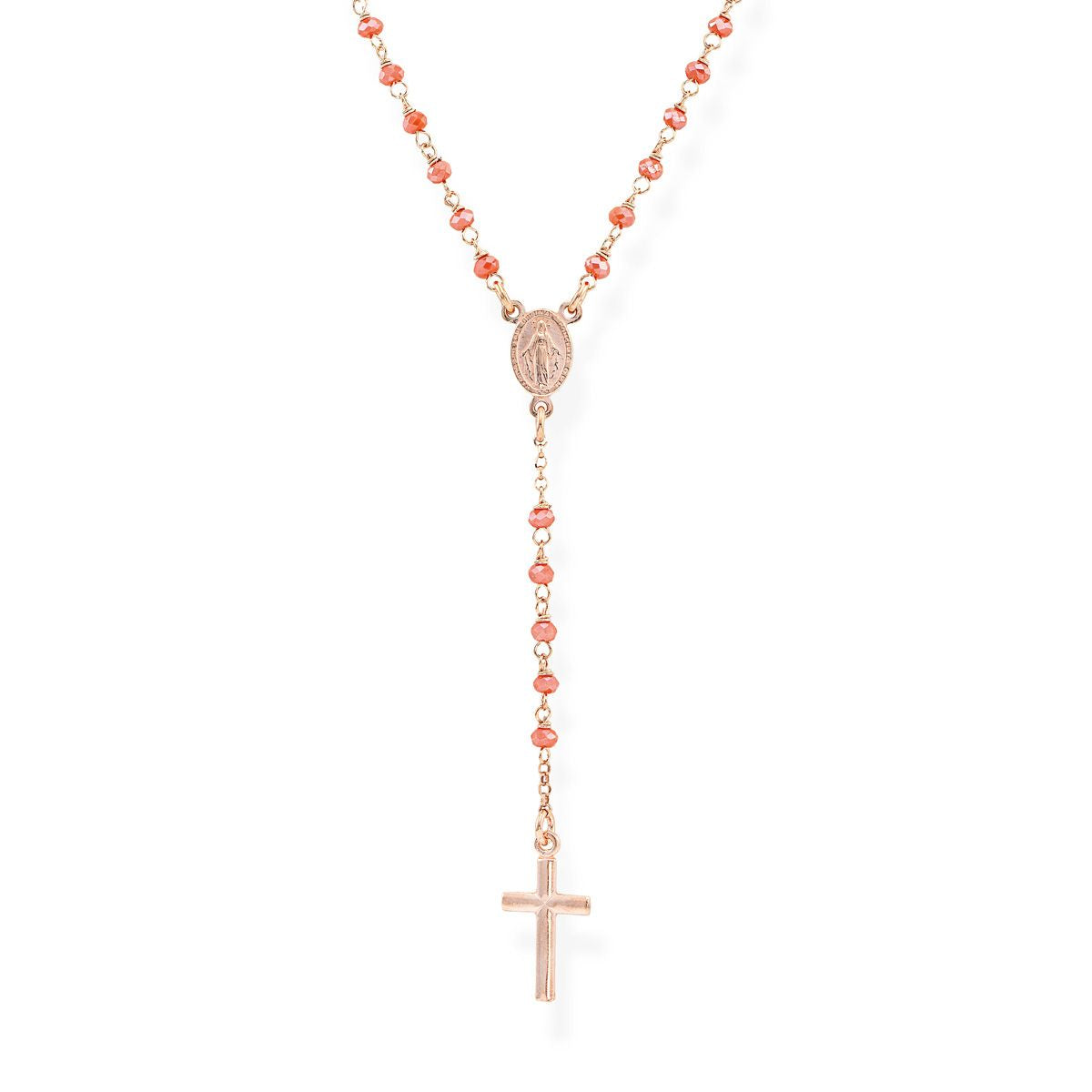 AMEN ROSE ROSARY CRYSTALS CRORCO4