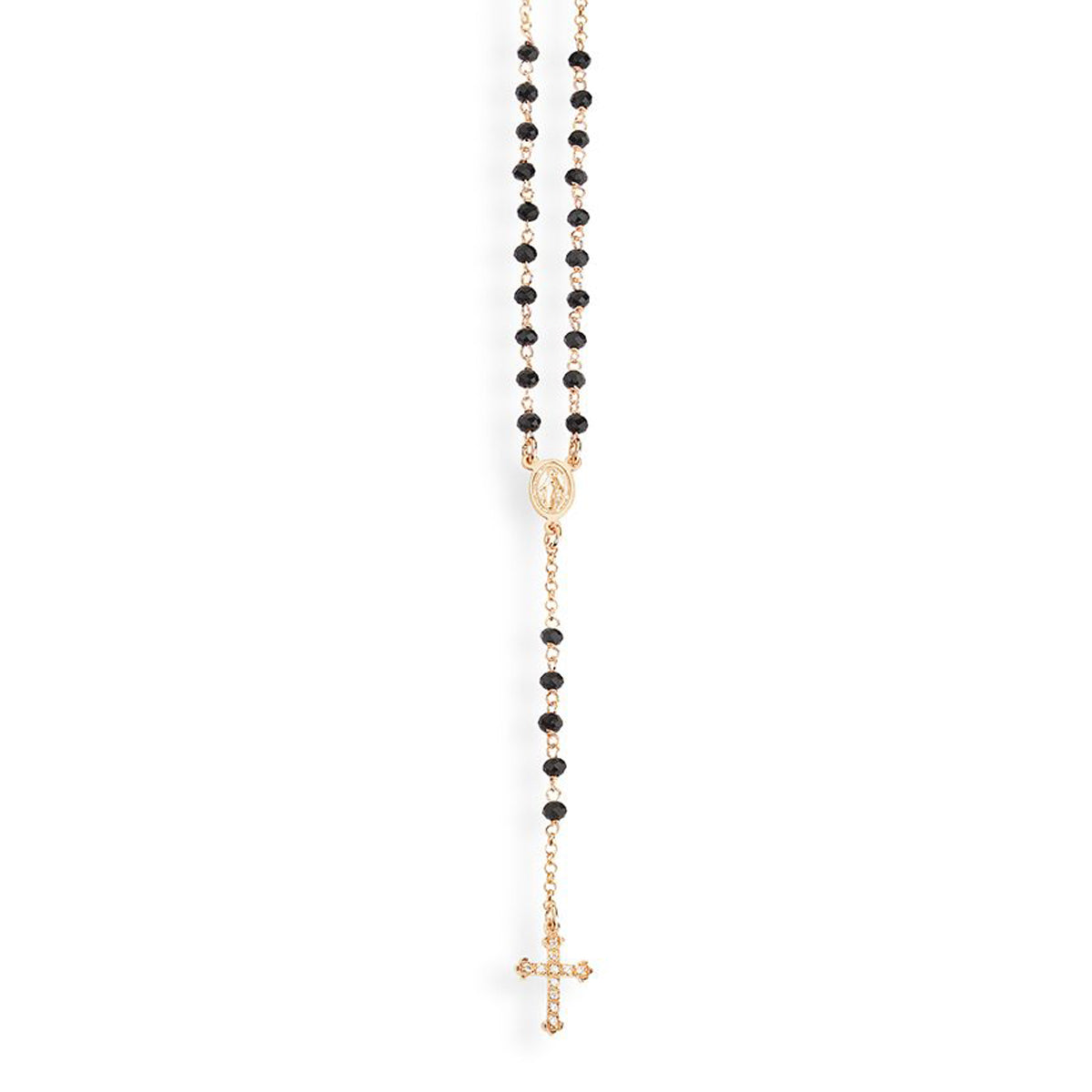 AMEN ROSE ROSARY CRYSTAL  CRORNZ4