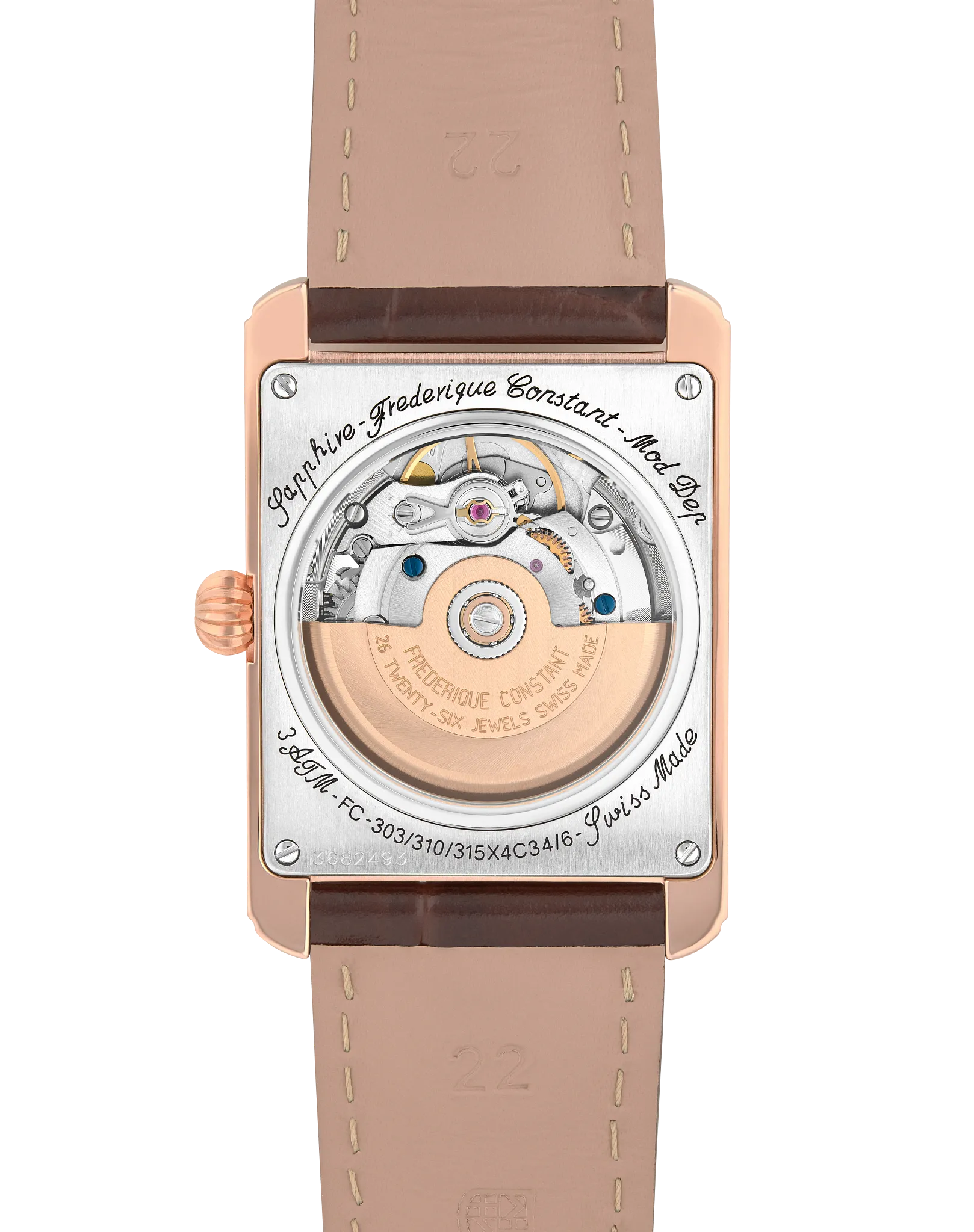 Frederique Constant Carrée FC-303V4C24