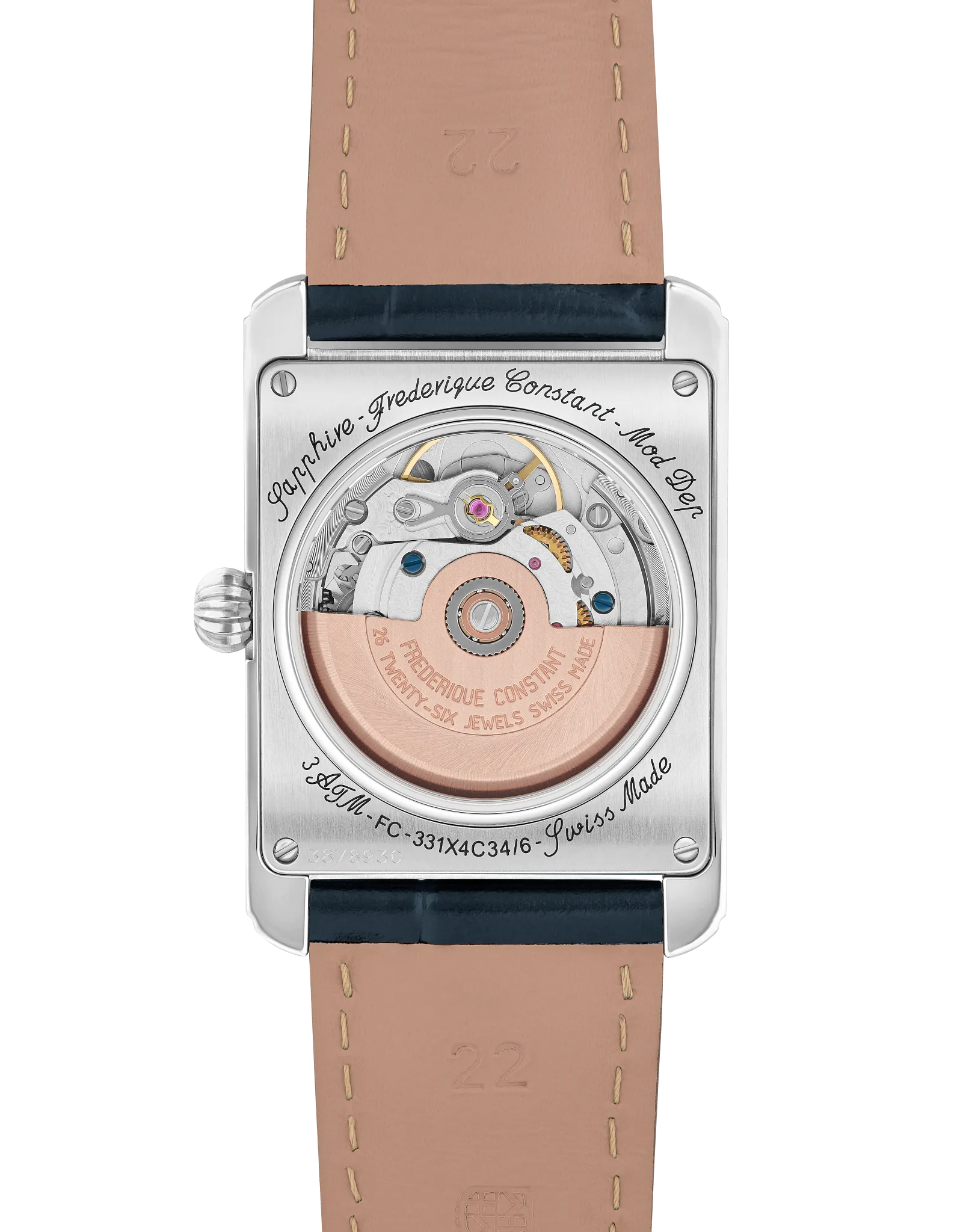 Frederique Constant Carrée Moonphase Automatic FC-333N4C6