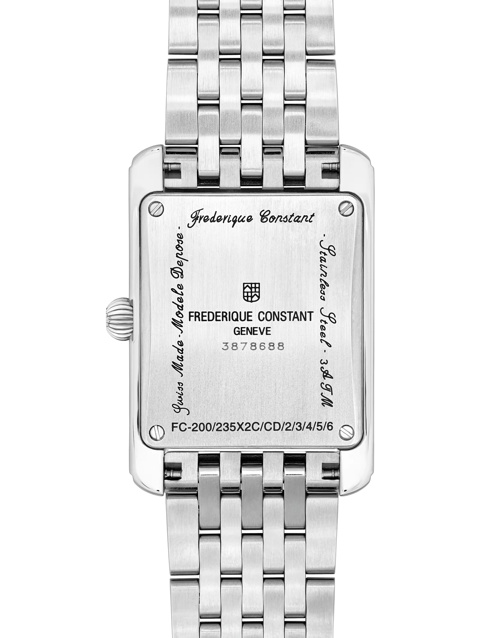 Frederique Constant Carrée Small Seconds FC-235S2CD6B