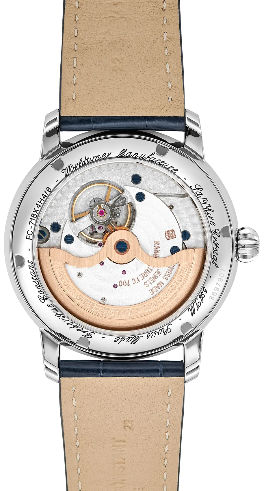 Frederique Constant Classic Worldtimer FC-718WM4H6