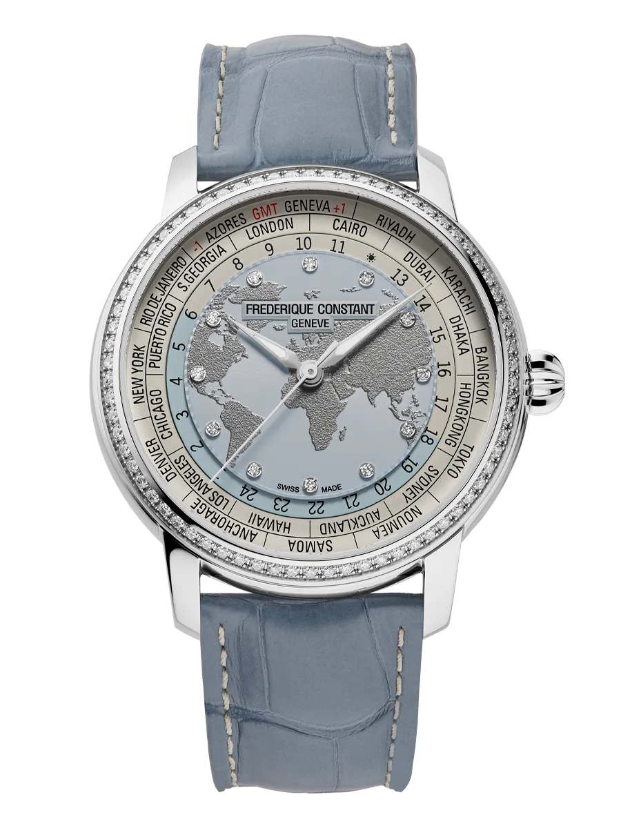 Frederique Constant Classic Worldtimer FC-719LBWD3DH6