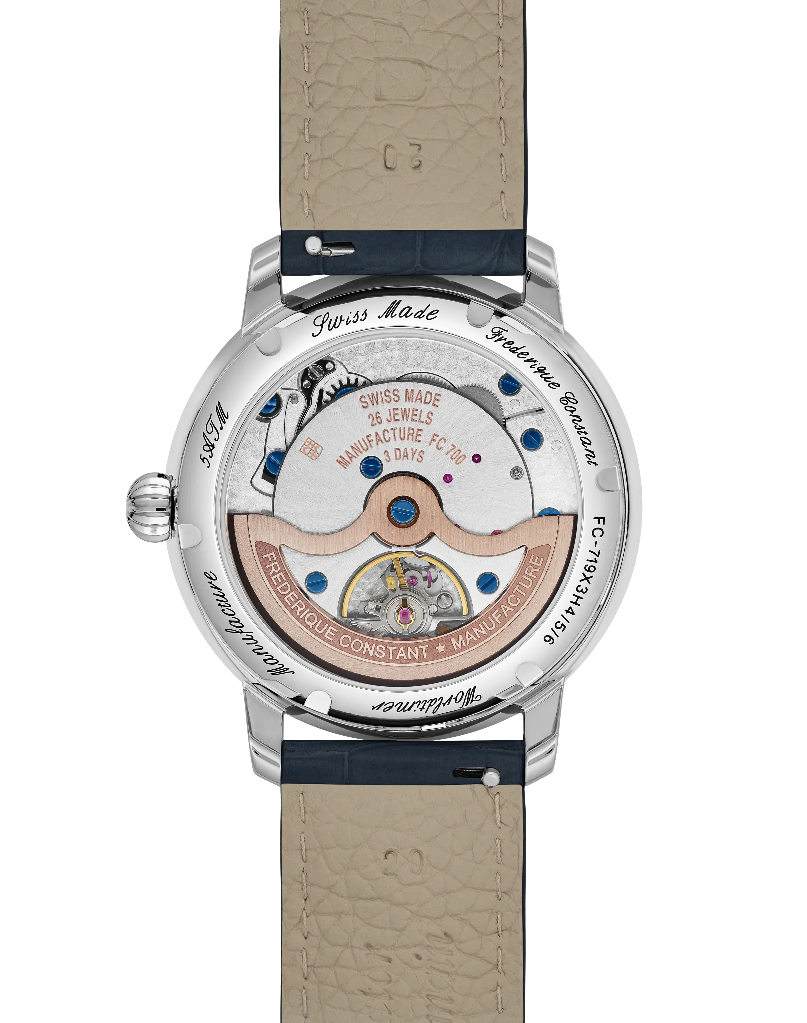 Frederique Constant Classic Worldtimer FC-719BLW3H6