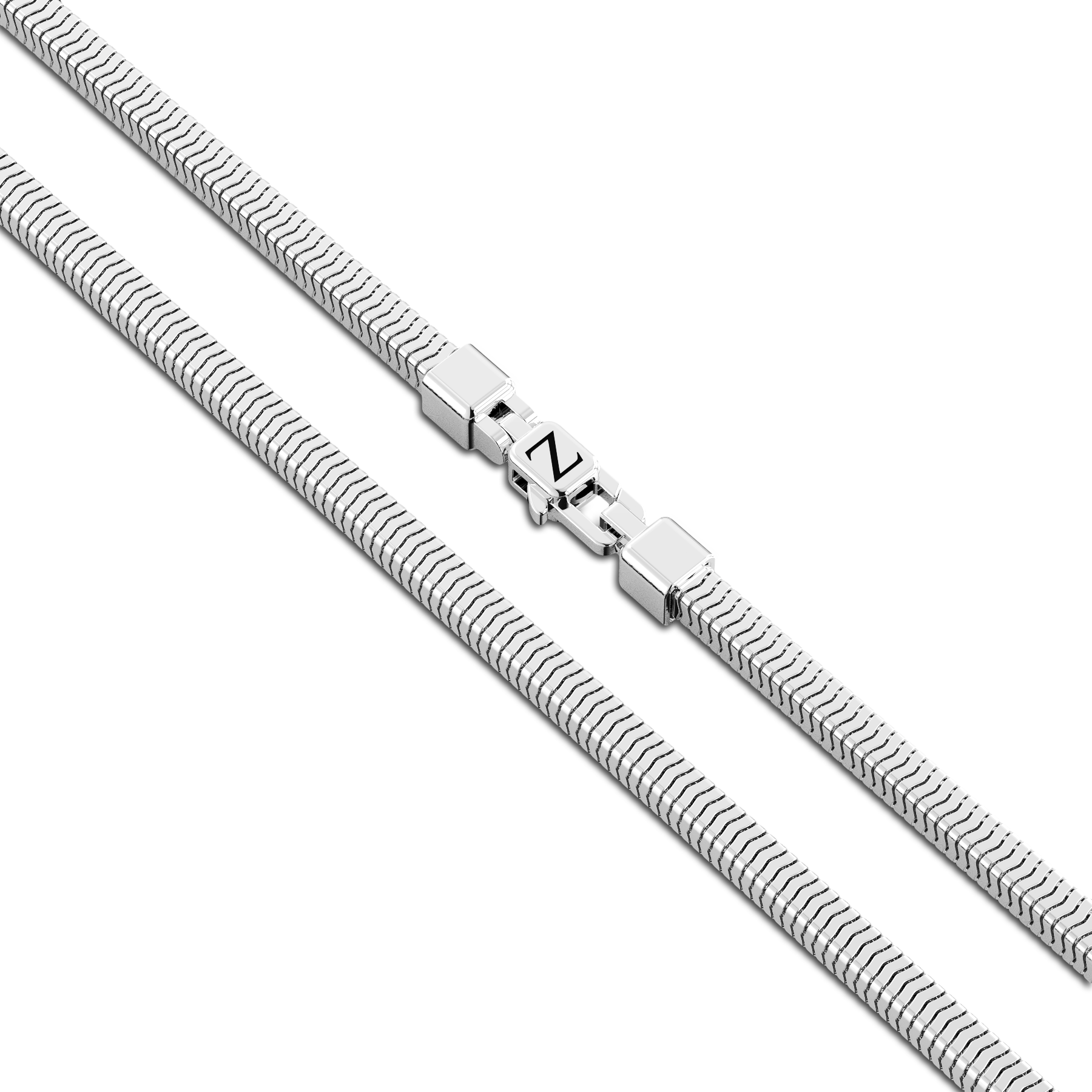 Silver Link Necklace