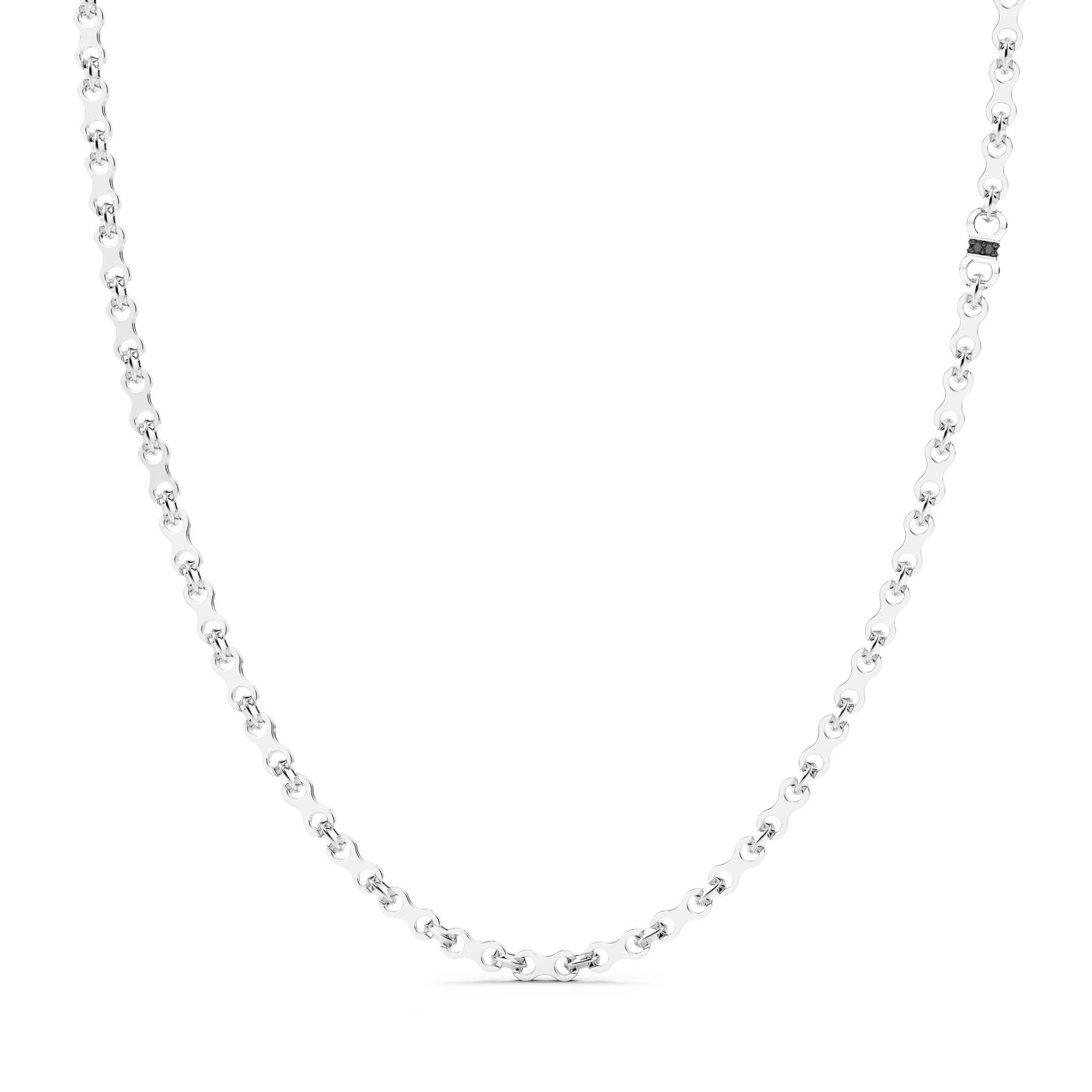 Silver Link-Only Necklace