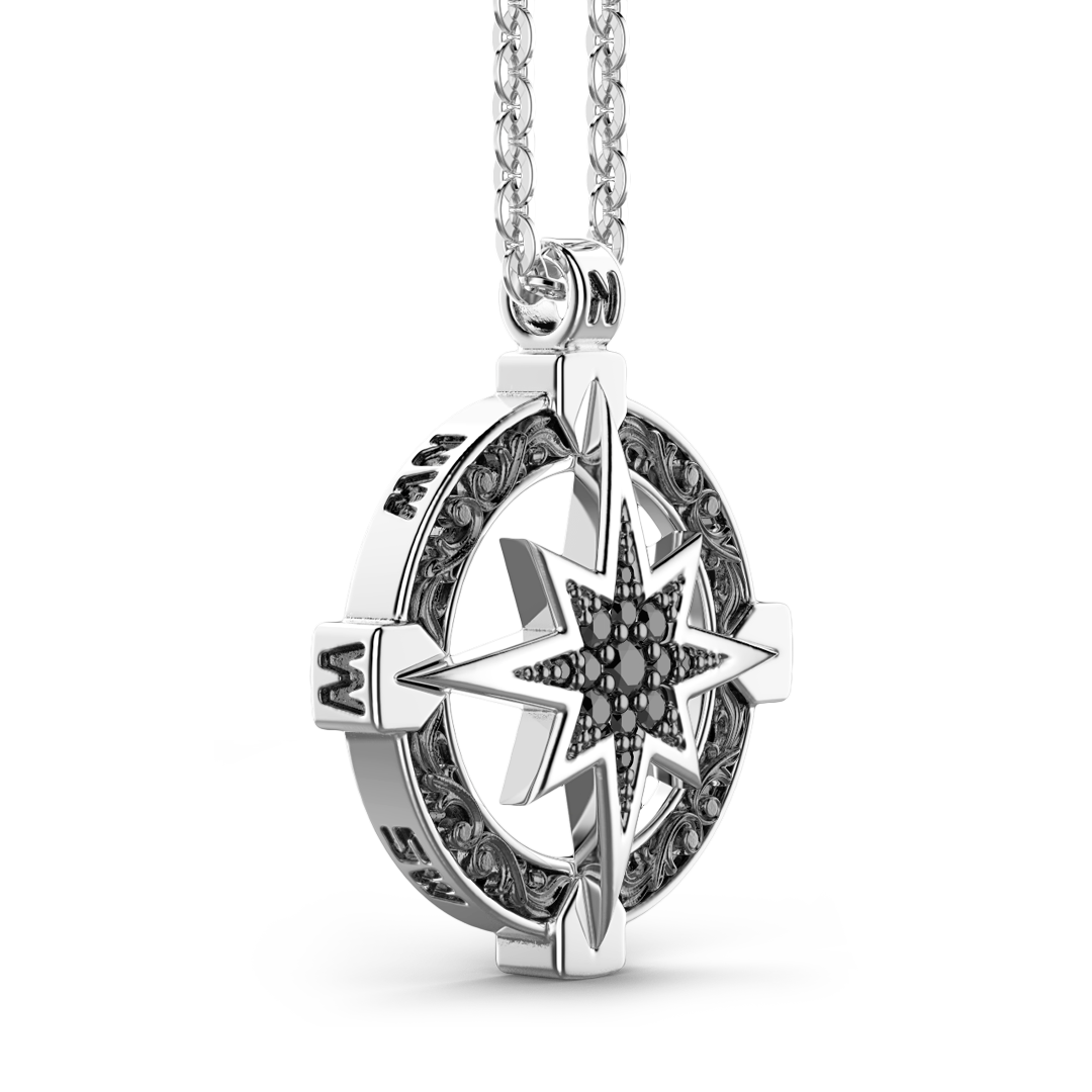 Silver Necklace with Star pendant