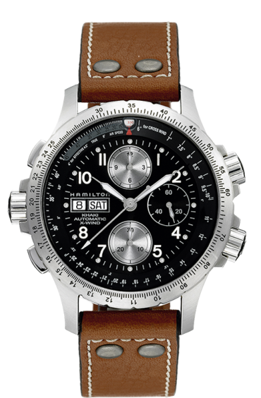 HAMILTON  KHAKI AVIATION X-WIND AUTO CHRONO 44MM H77616533