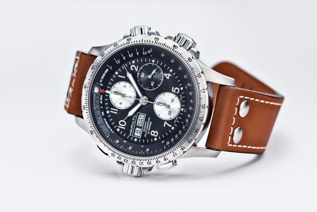 HAMILTON  KHAKI AVIATION X-WIND AUTO CHRONO 44MM H77616533