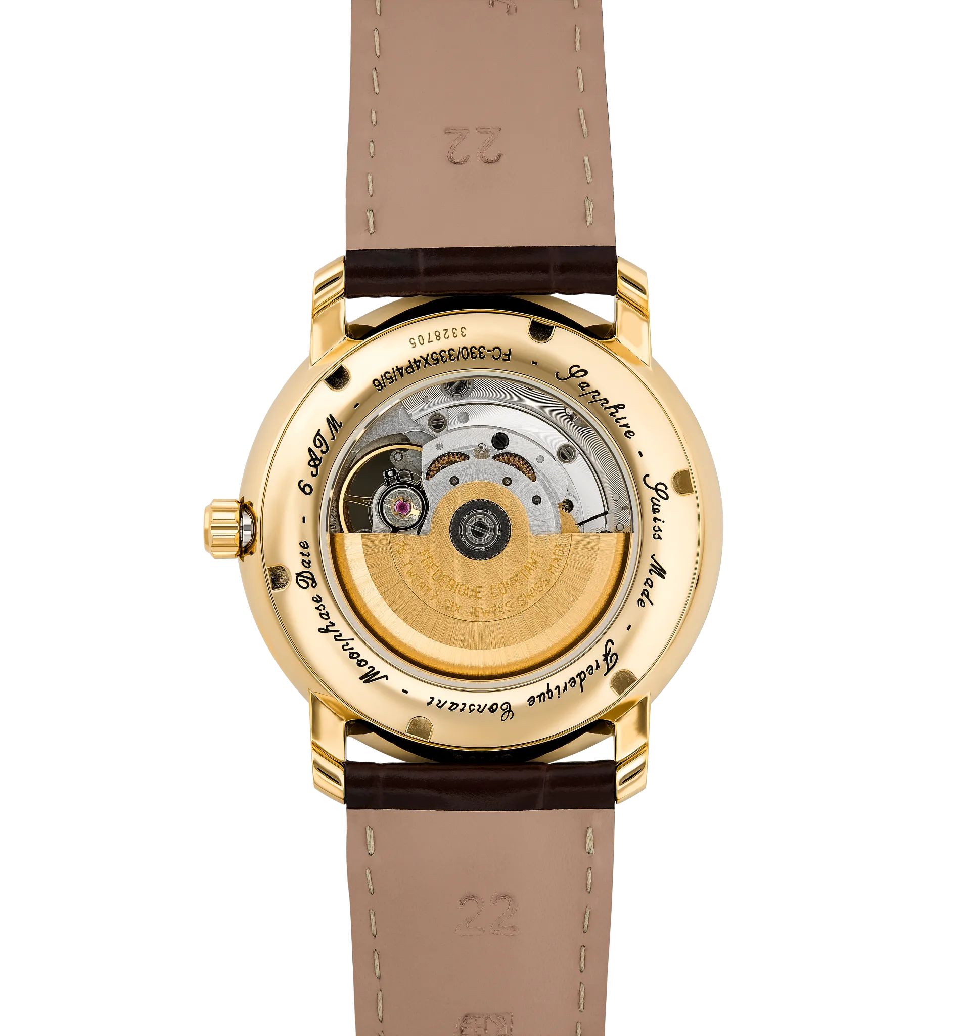 Frederique Constant Heart Beat Moonphase Date FC-335MC4P5