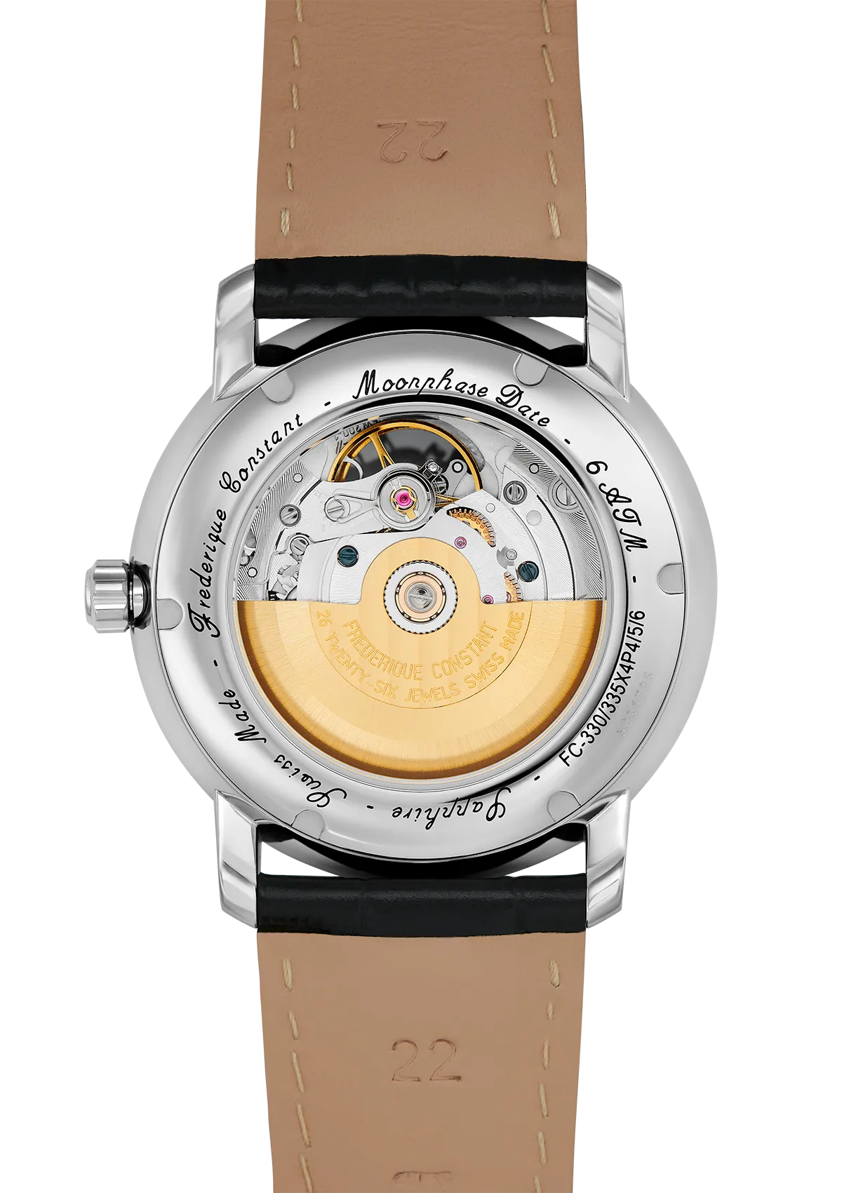 Frederique Constant Heart Beat Moonphase Date FC-335MC4P6