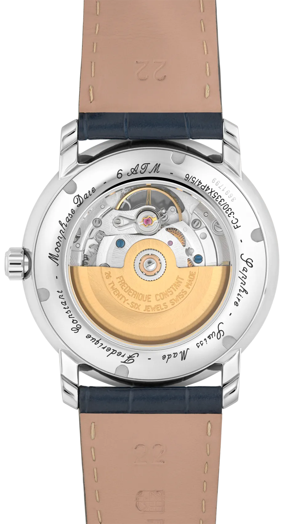 Frederique Constant Heart Beat Moonphase Date FC-335MCNW4P26